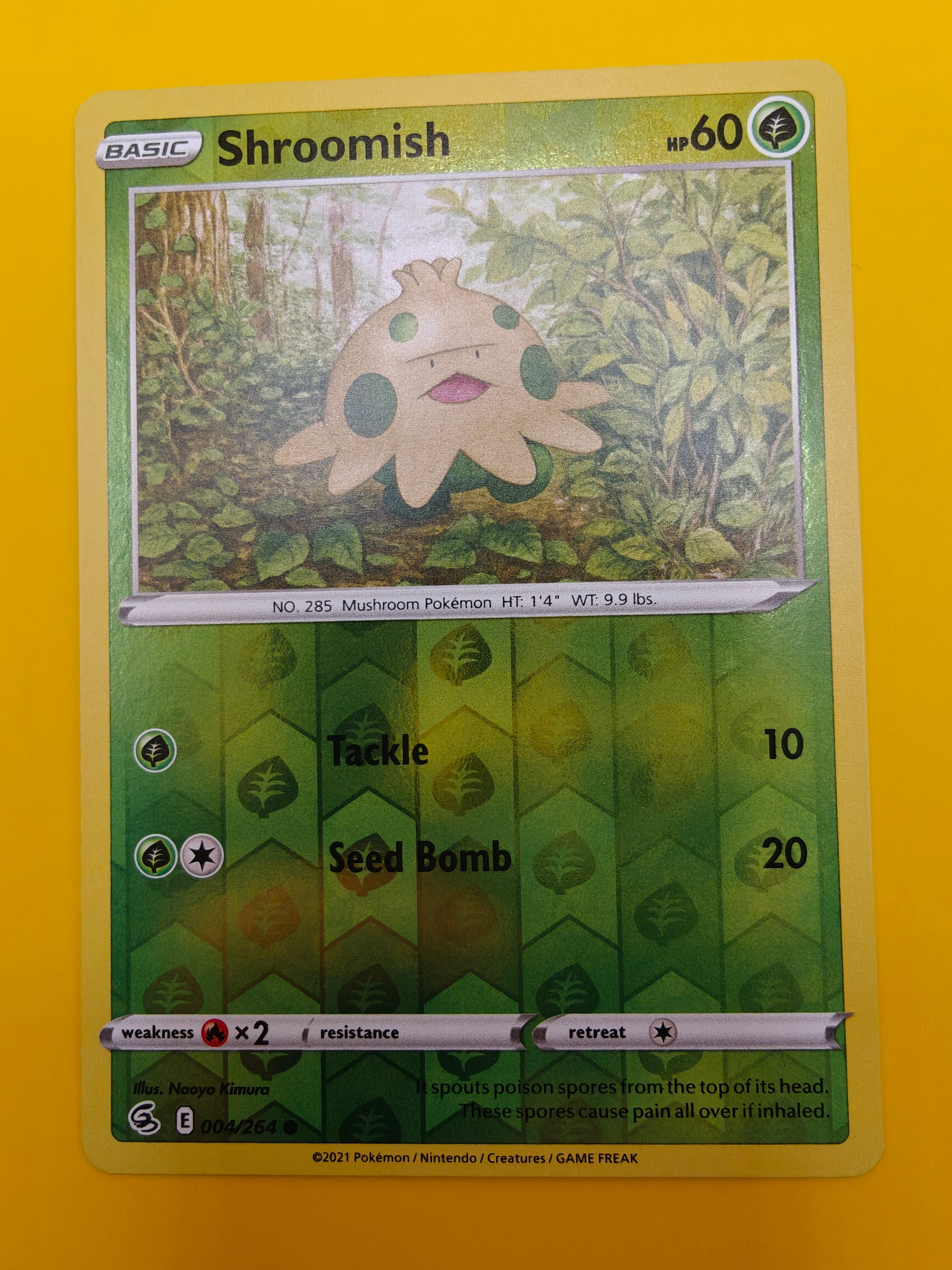 Shroomish Reverse Holo - Fusion Strike