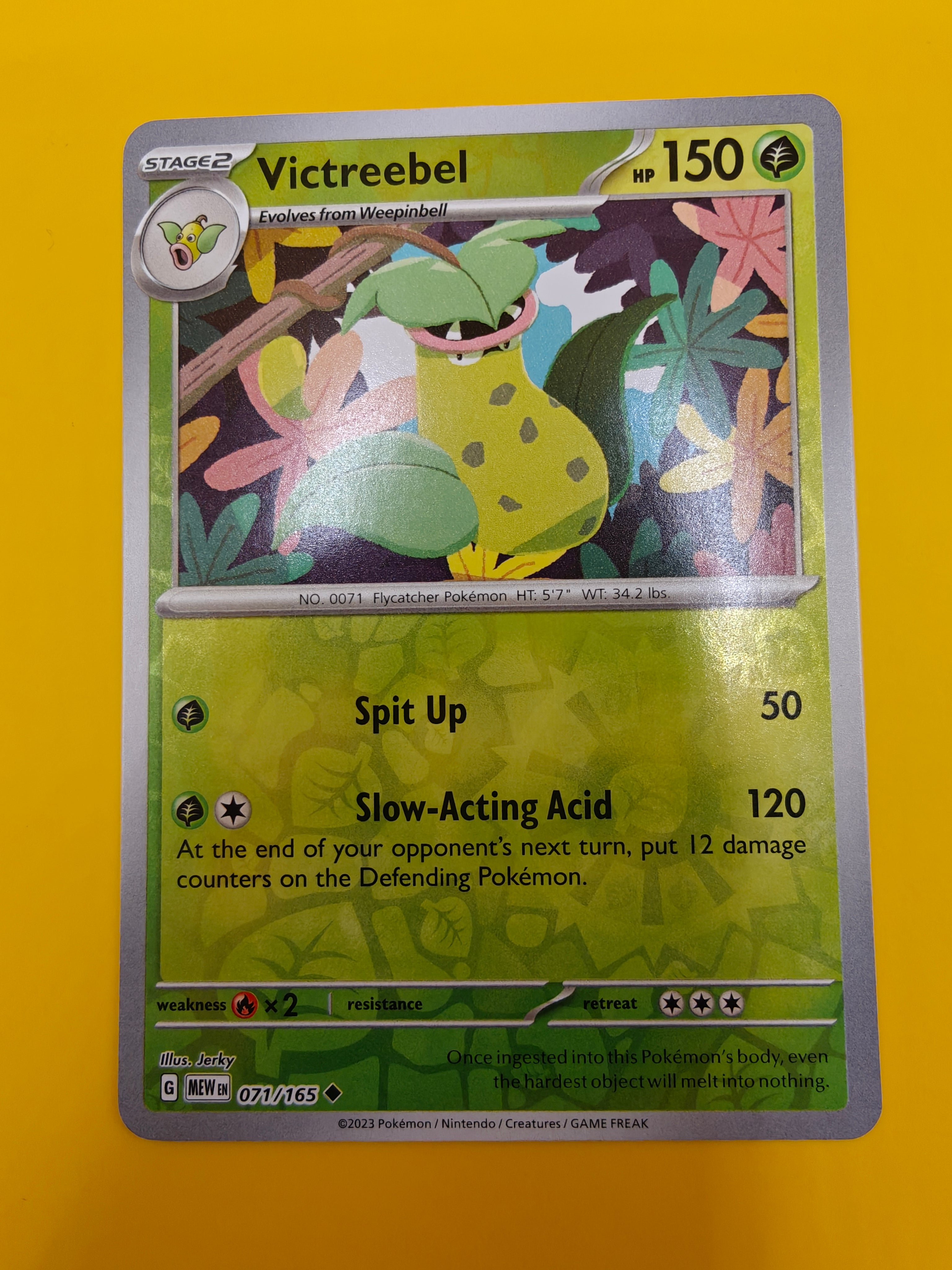 Victreebel Reverse Holo - Mew 151