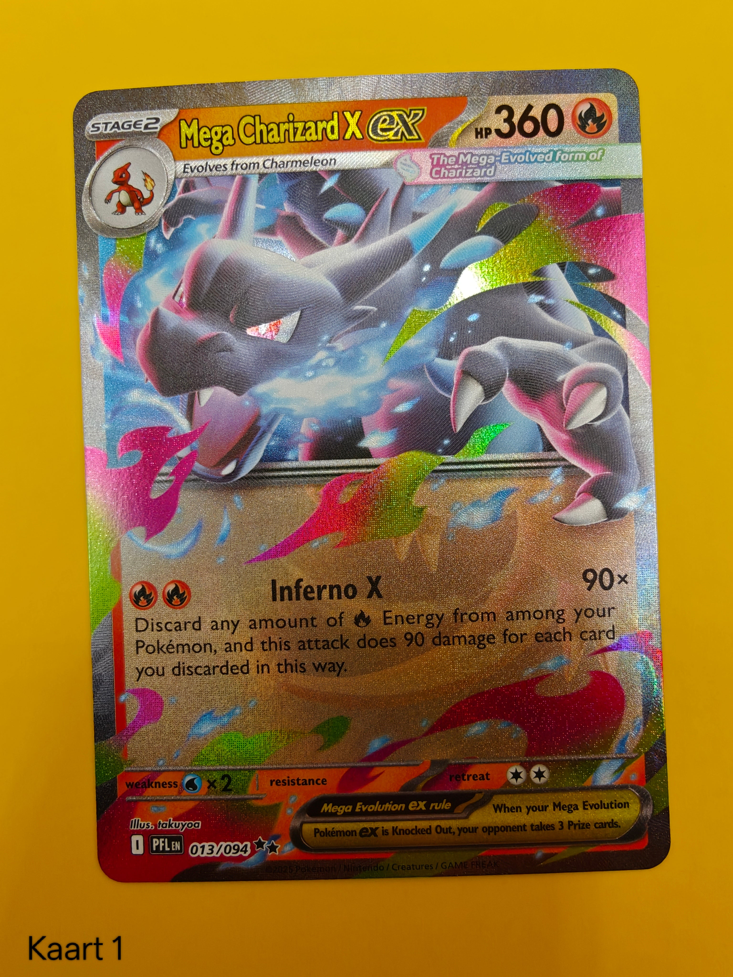 Mega Charizard X ex - Phantasmal Flames