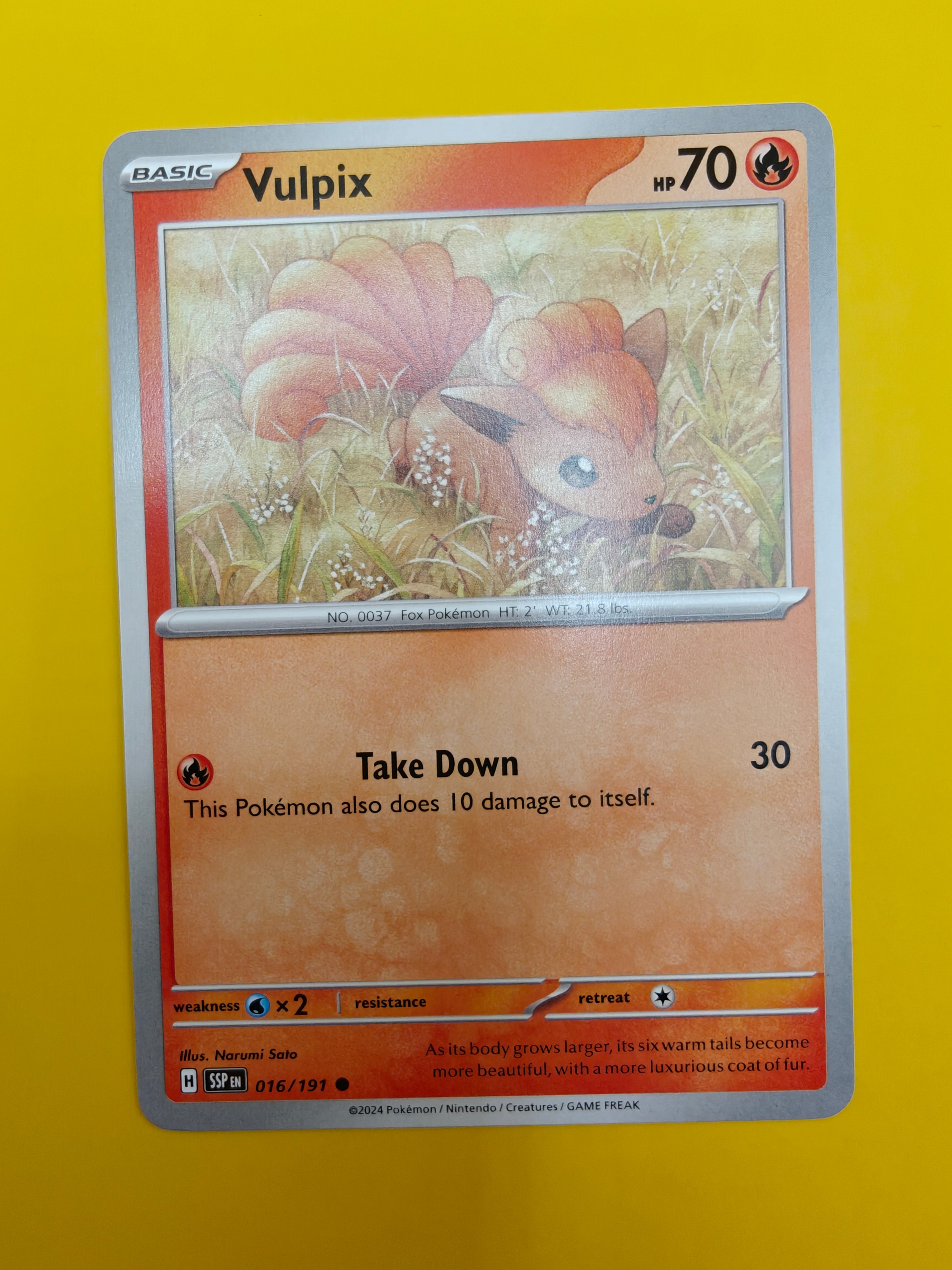 Vulpix - Surging Sparks