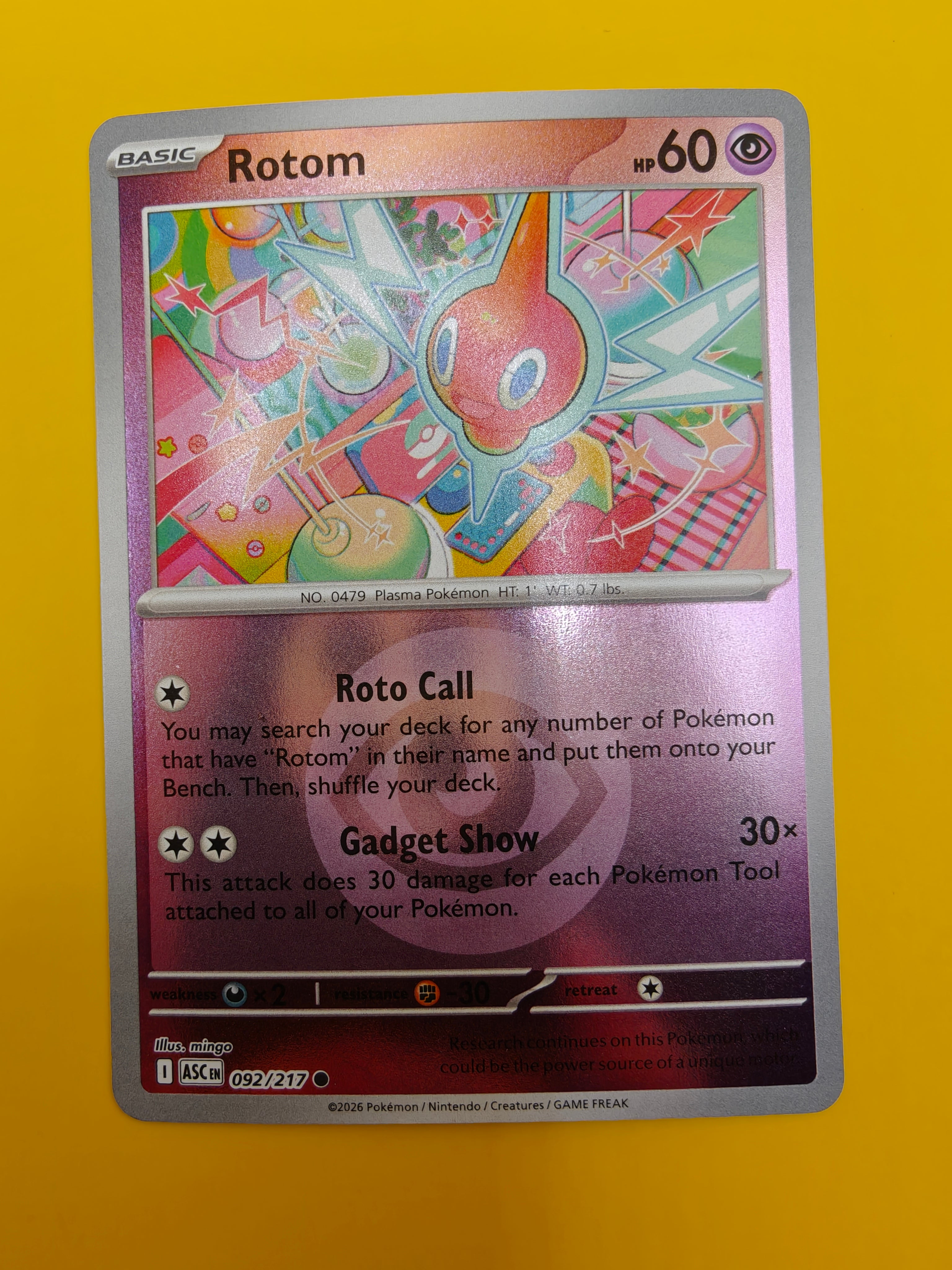 Rotom Energy Stamp - Ascended Heroes