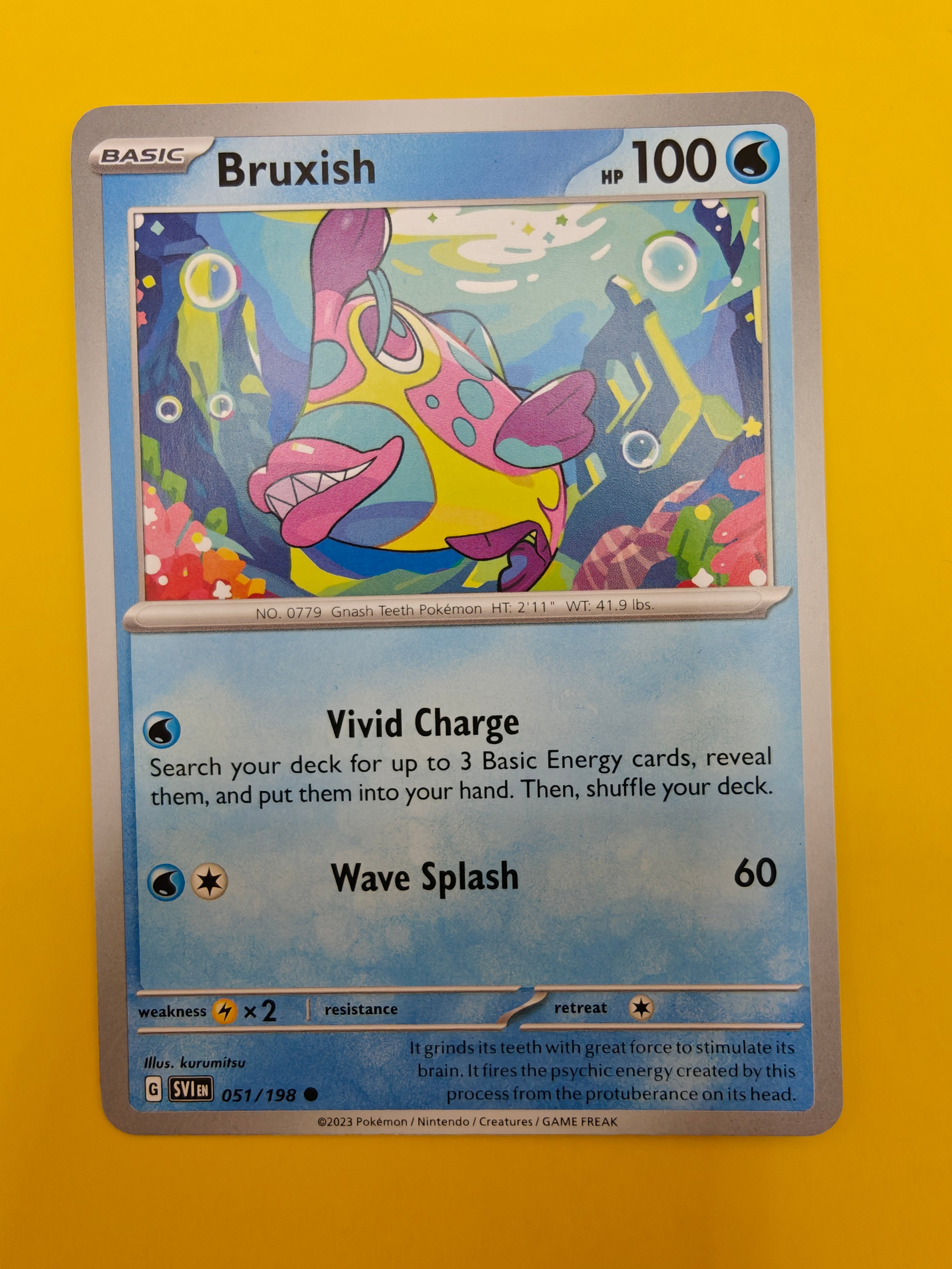 Bruxish - Scarlet & Violet Base Set