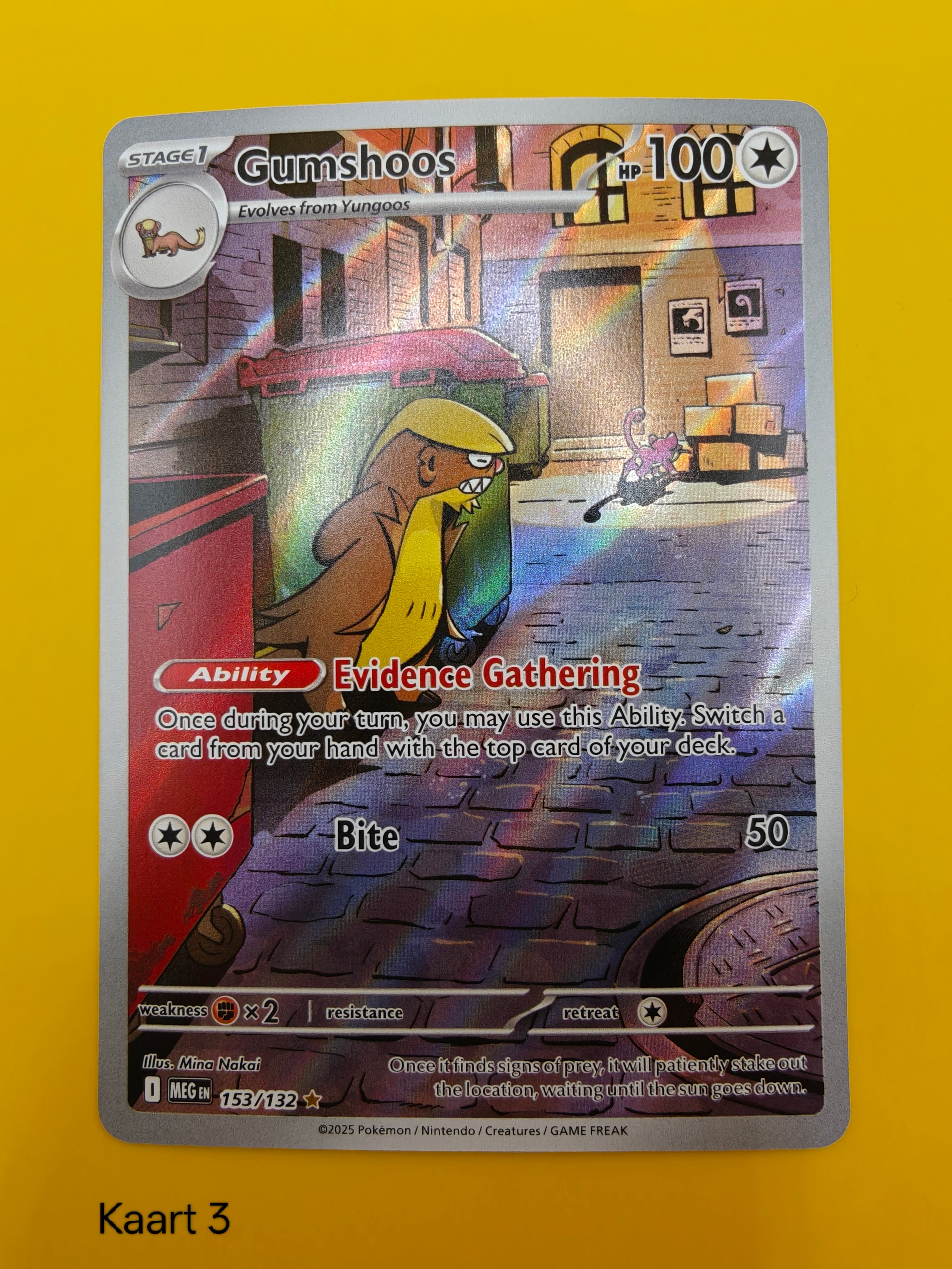 Gumshoos IR - Mega Evolution Base Set