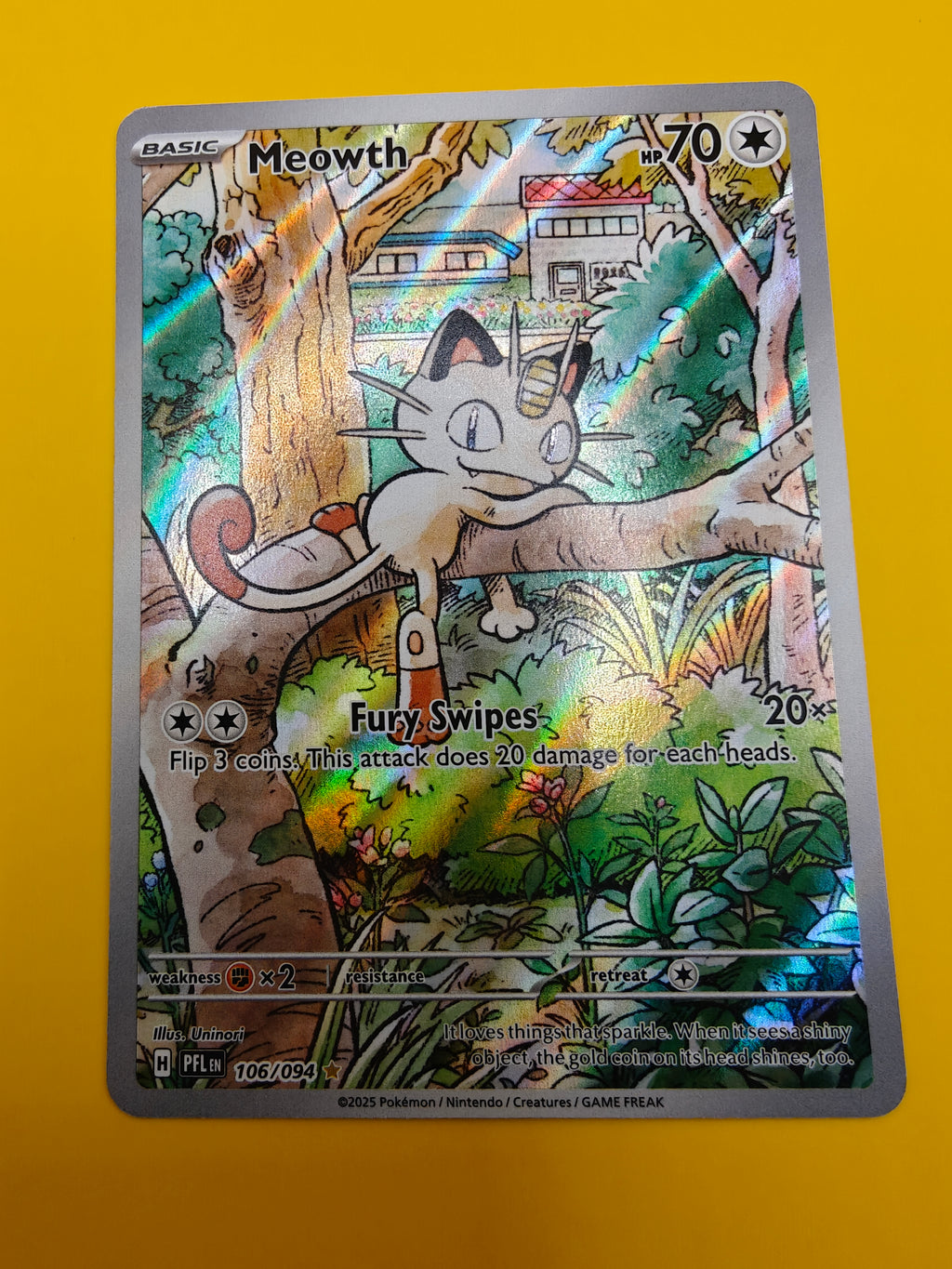 Meowth IR - Phantasmal Flames