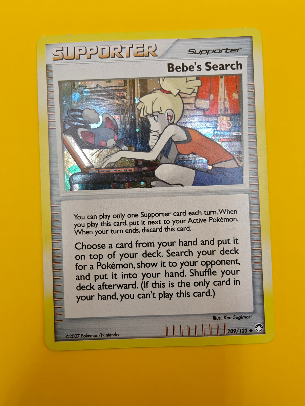 Bebe's Search Holo - Mysterious Treasures