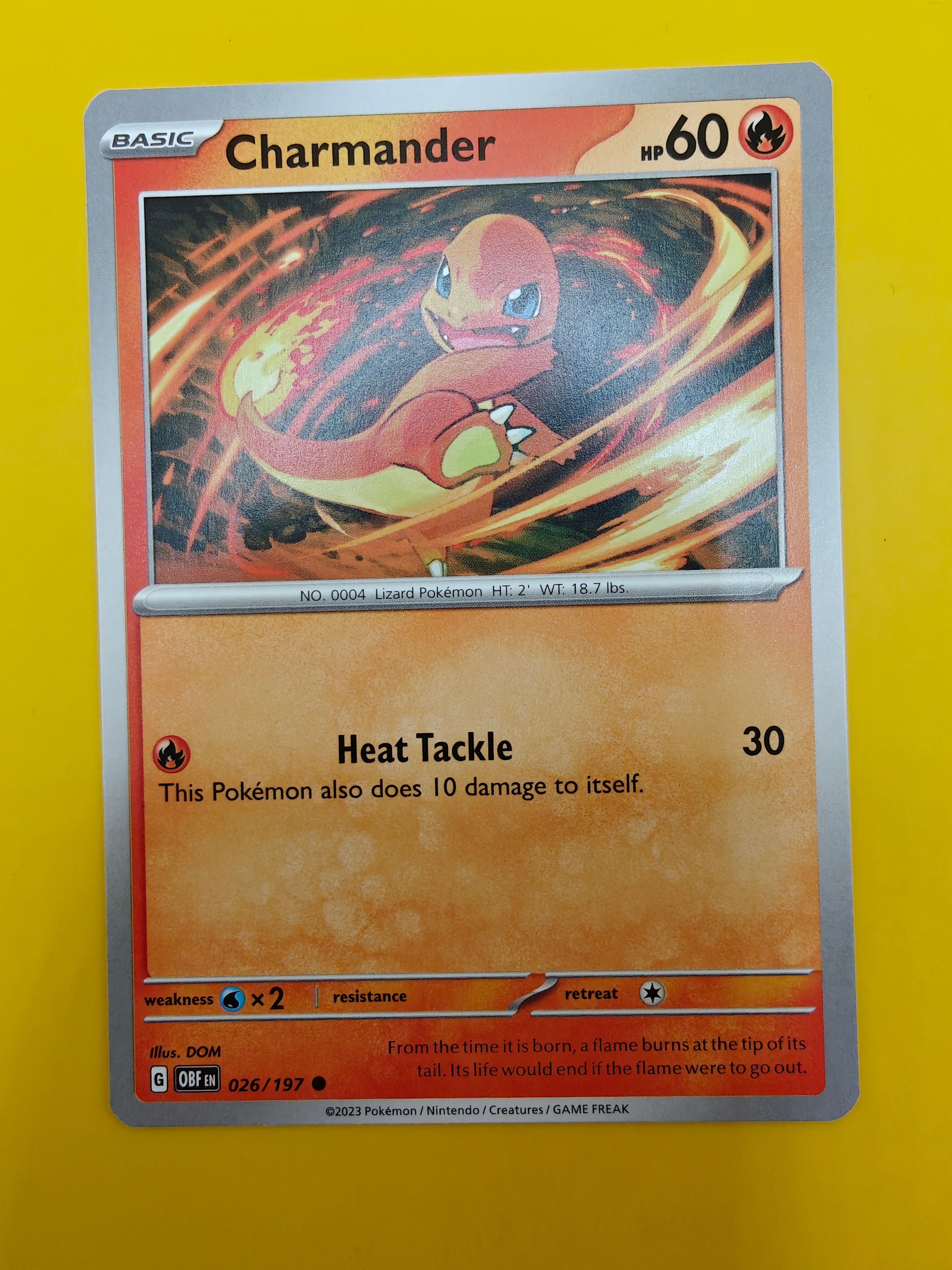 Charmander - Obsidian Flames