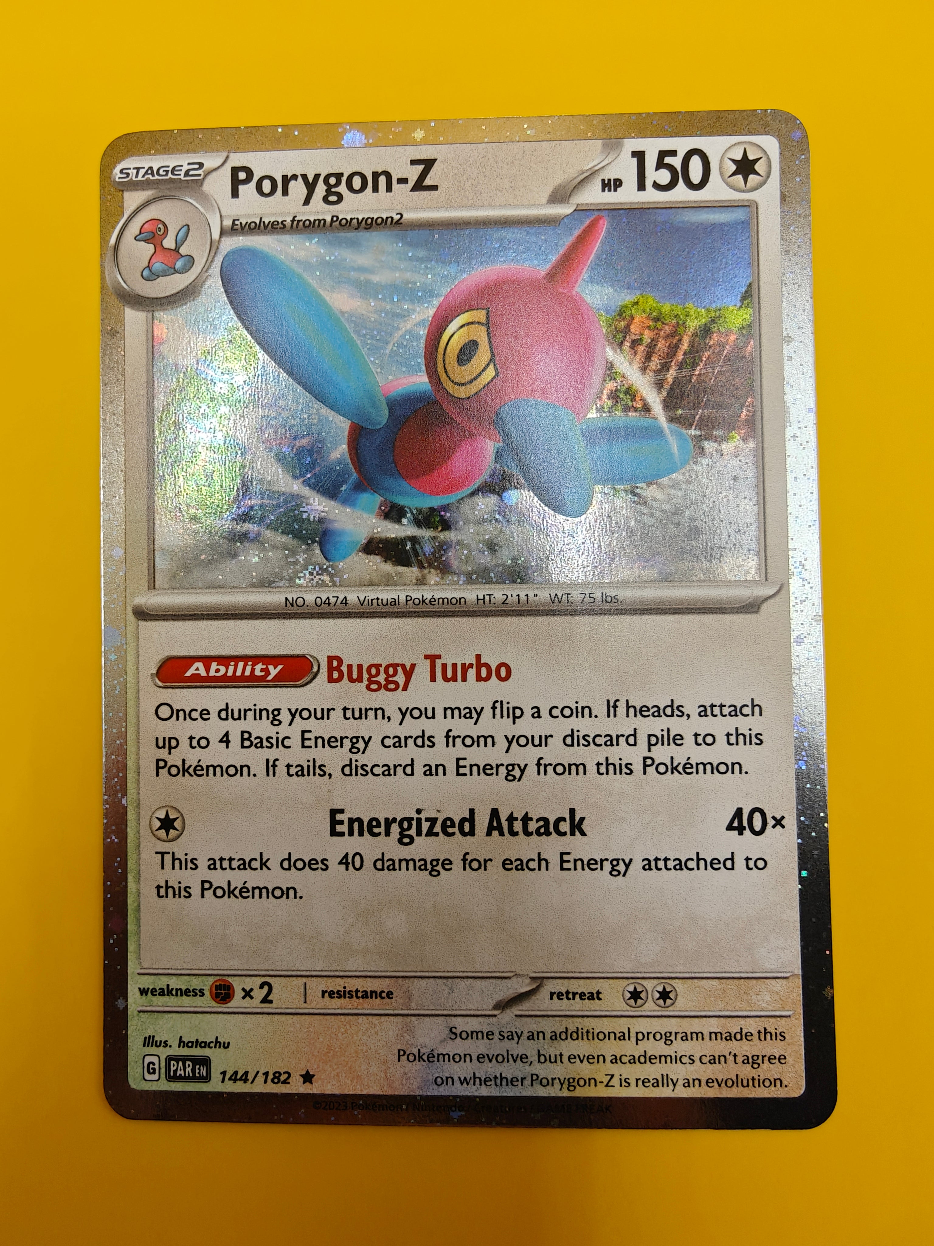 Porygon-Z Cosmic Holo - Paradox Rift