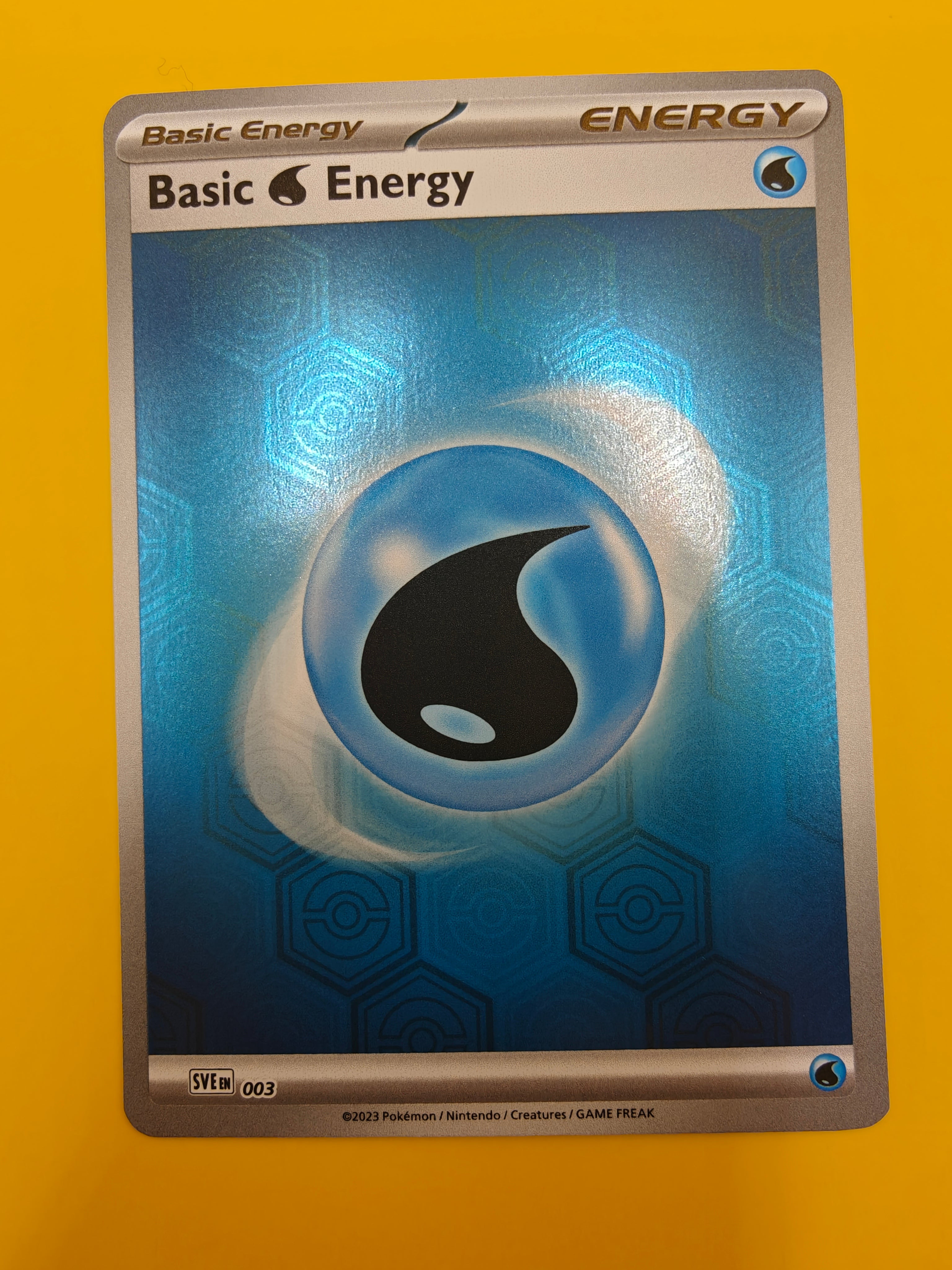 Water Energy Reverse Holo - Shrouded Fable
