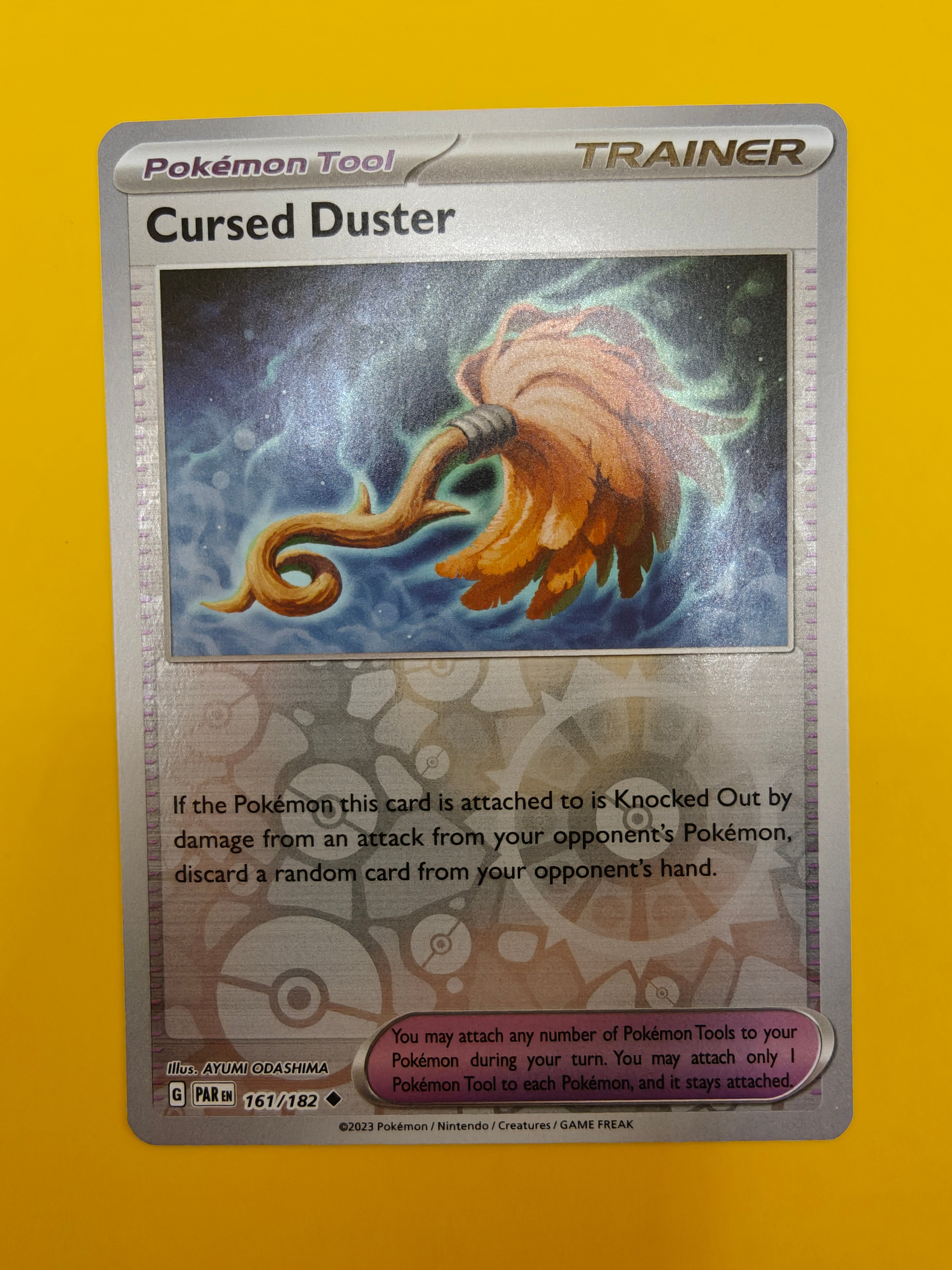 Cursed Duster Reverse Holo - Paradox Rift
