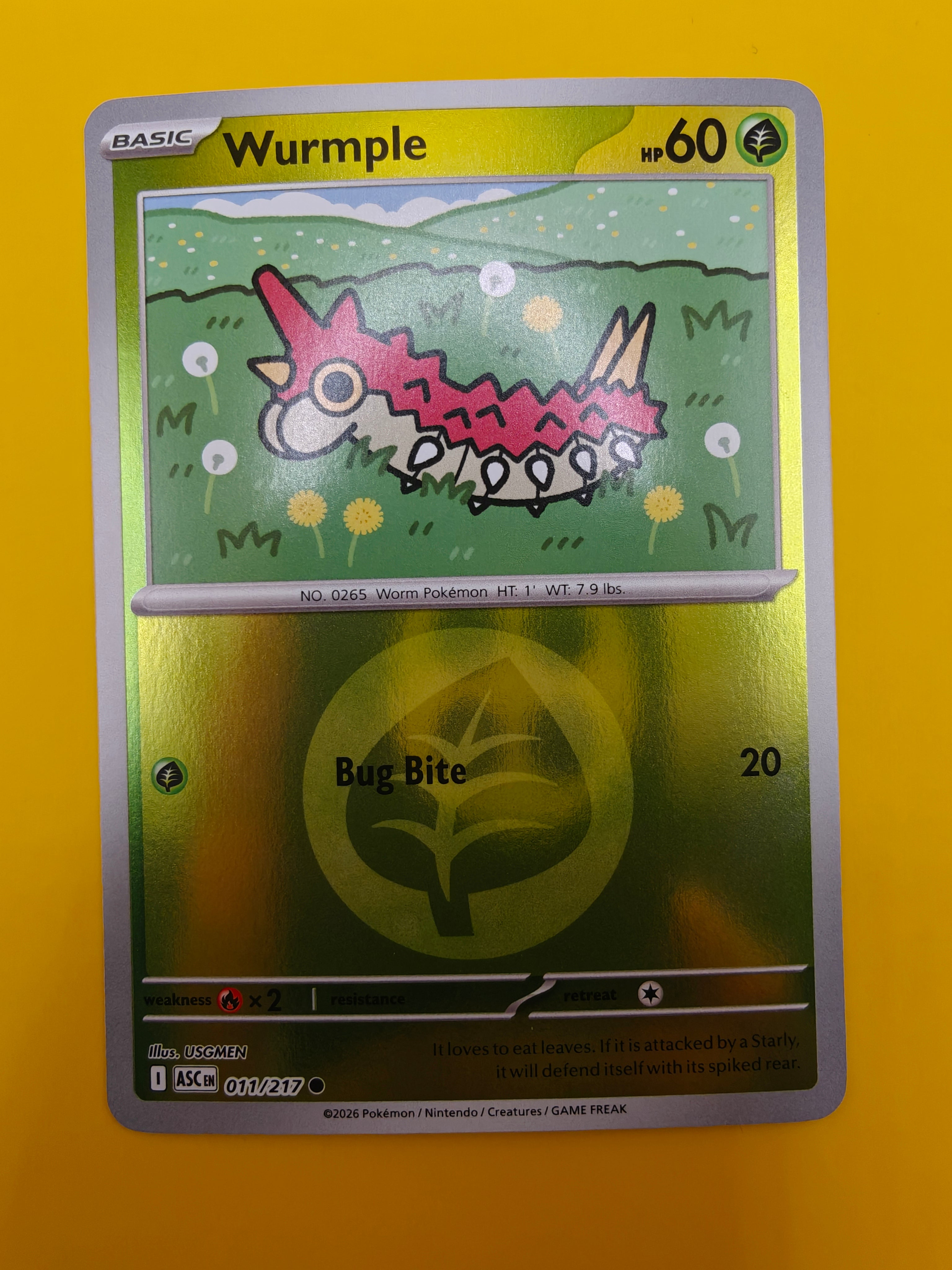 Wurmple Energy Stamp - Ascended Heroes