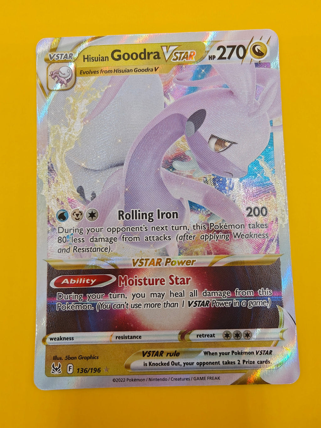 Hisuian Goodra Vstar - Lost Origin