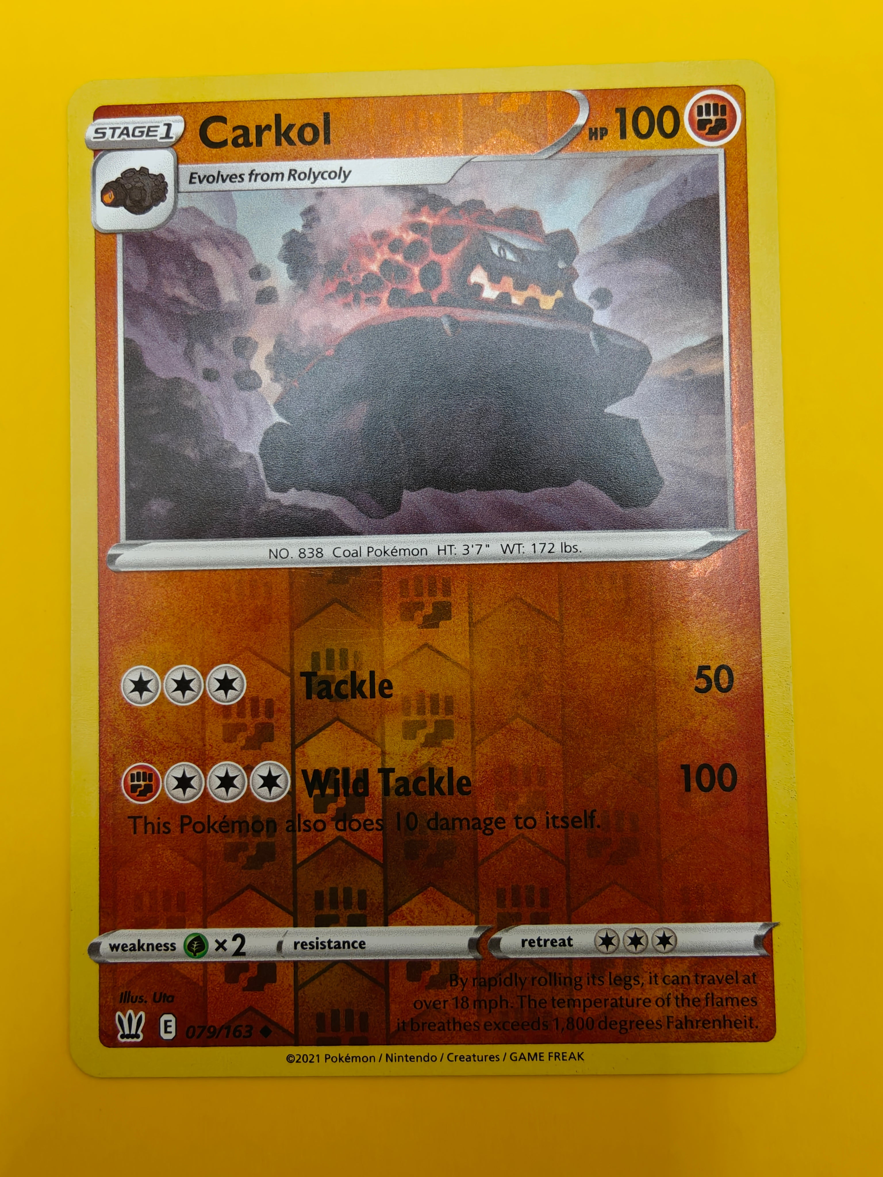 Carkol Reverse Holo - Battle Styles