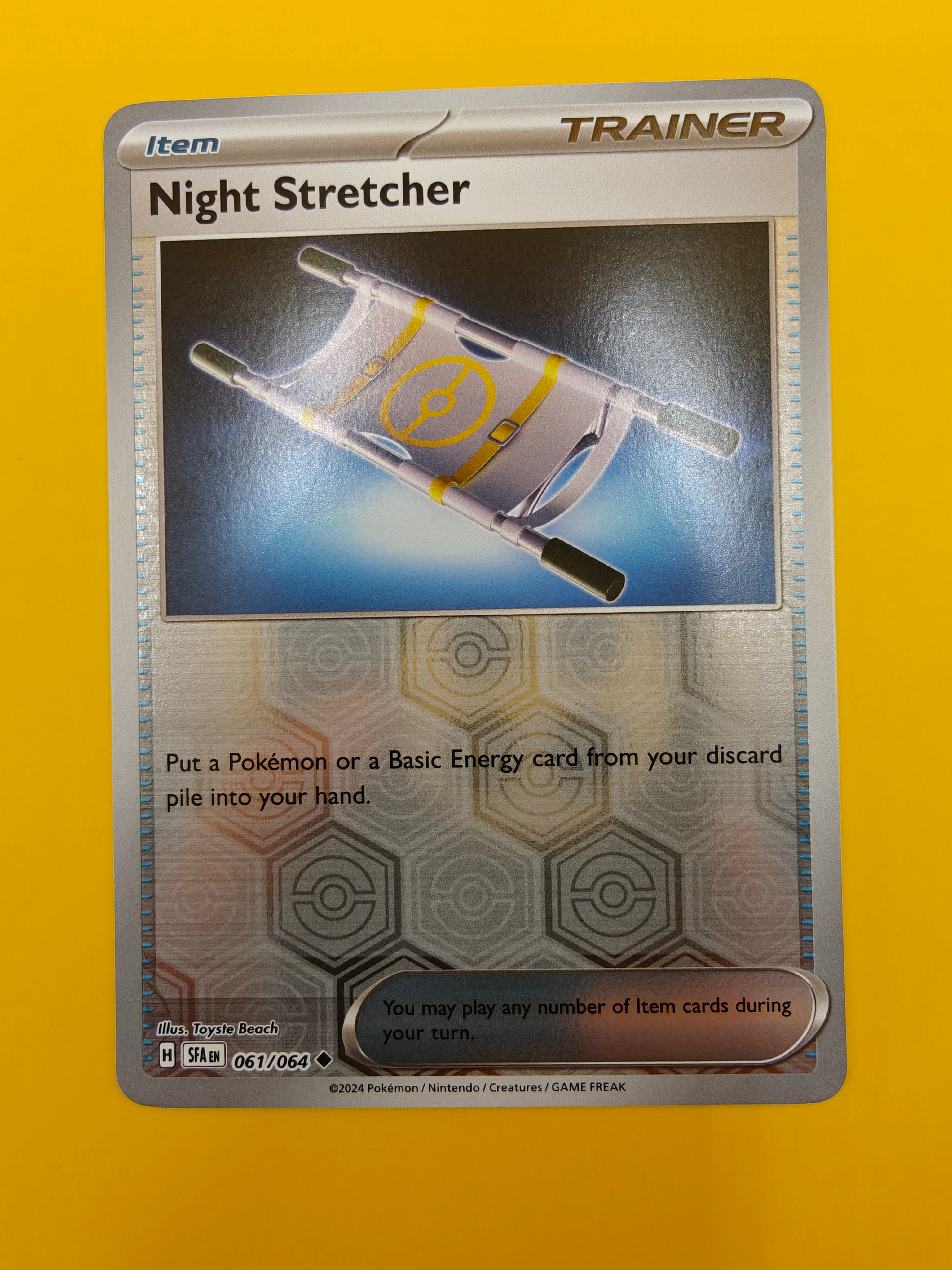 Night Stretcher Reverse Holo - Shrouded Fable