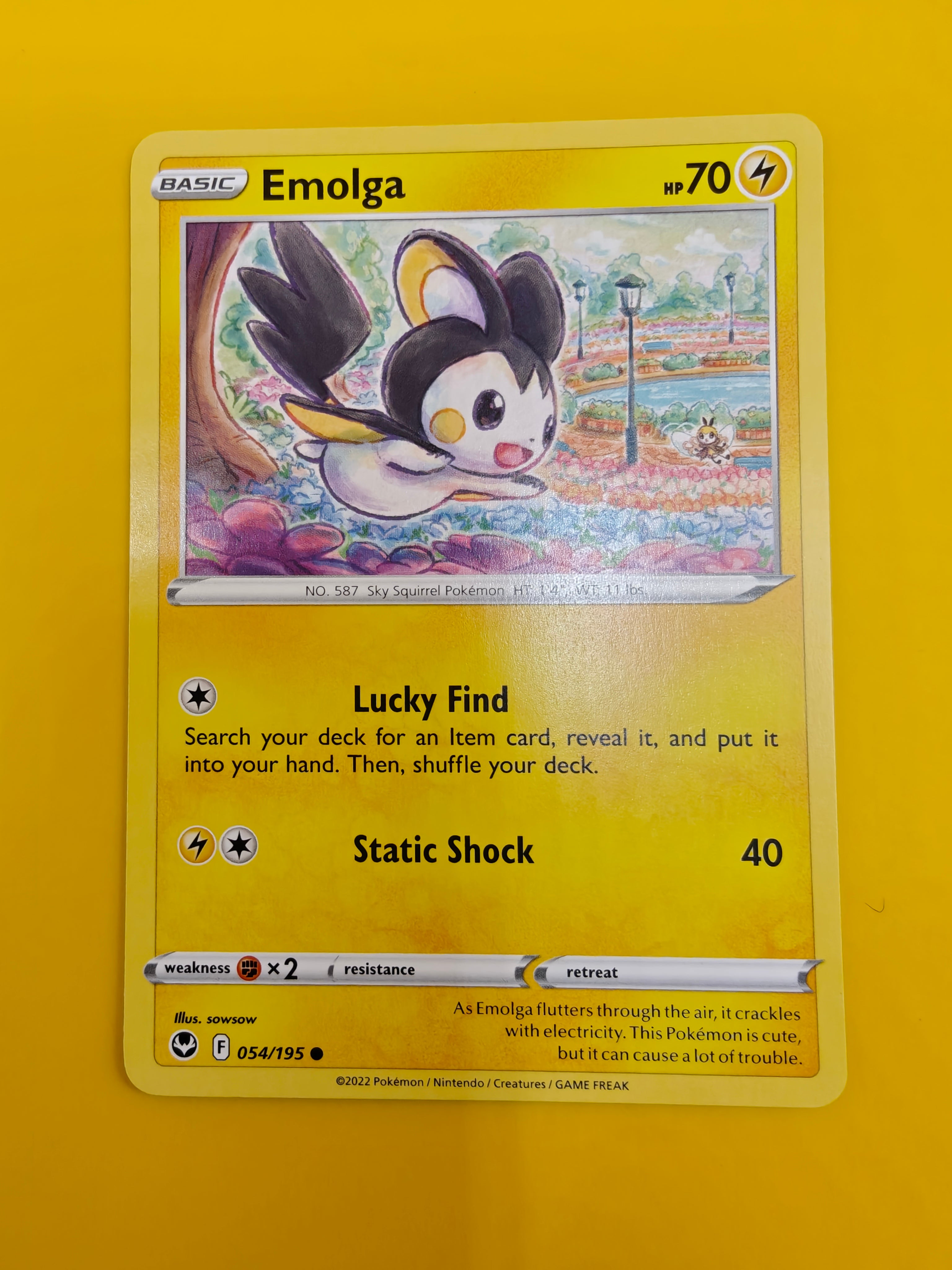Emolga - Silver Tempest