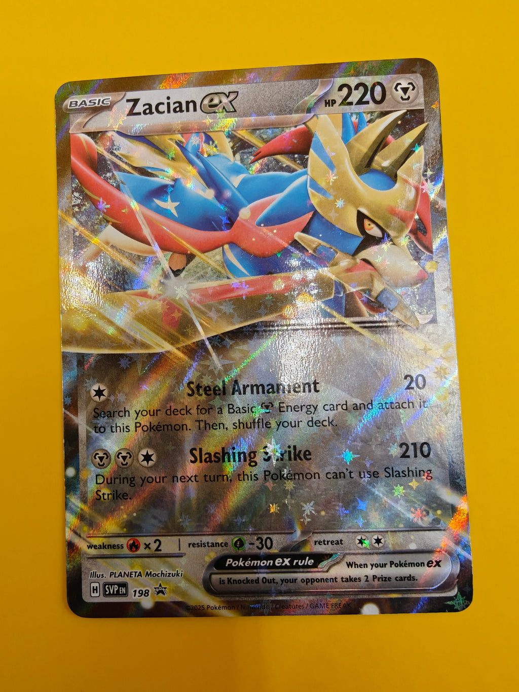 Zacian ex - SVP198