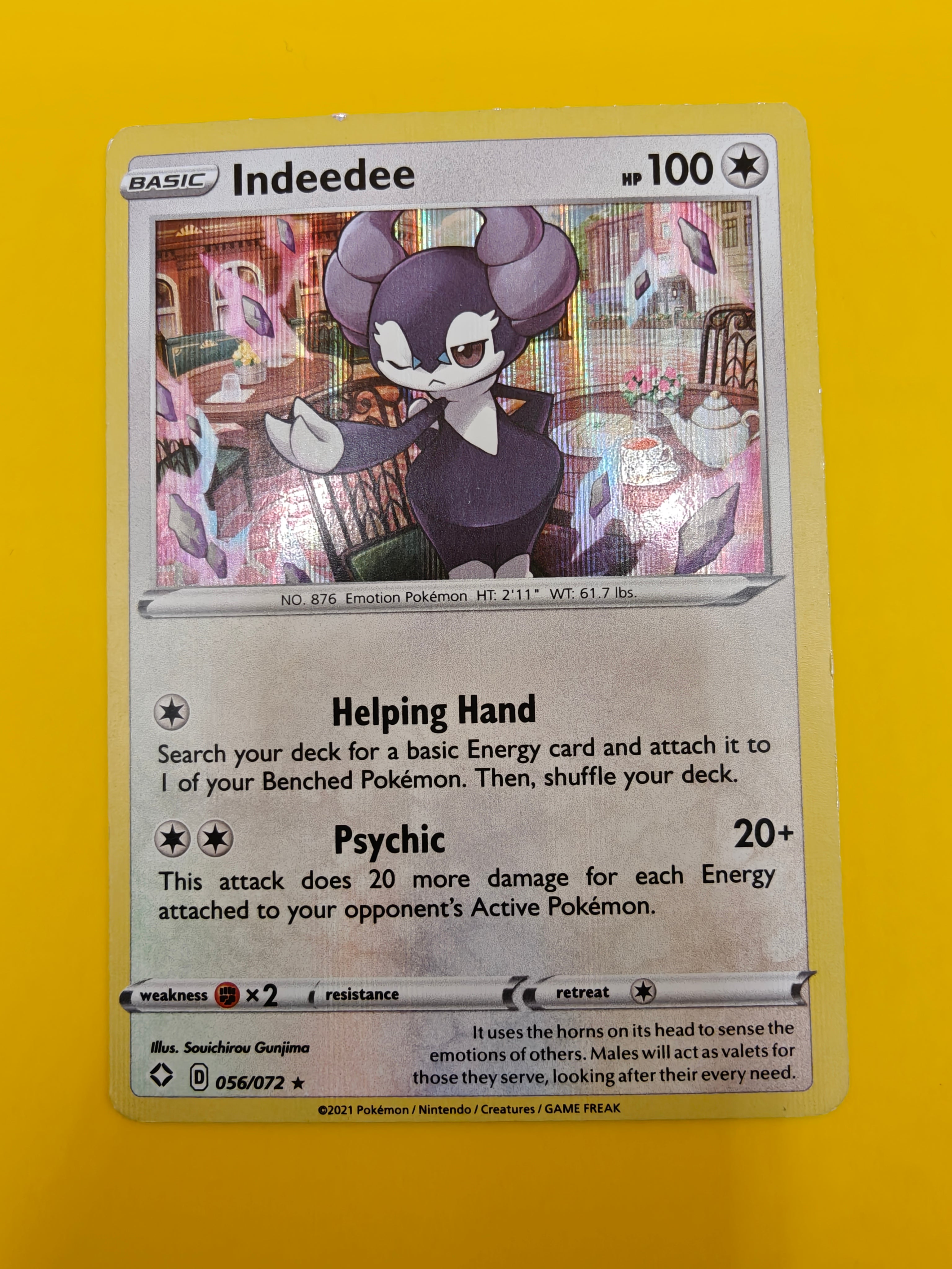 Indeedee Holo - Shining Fates