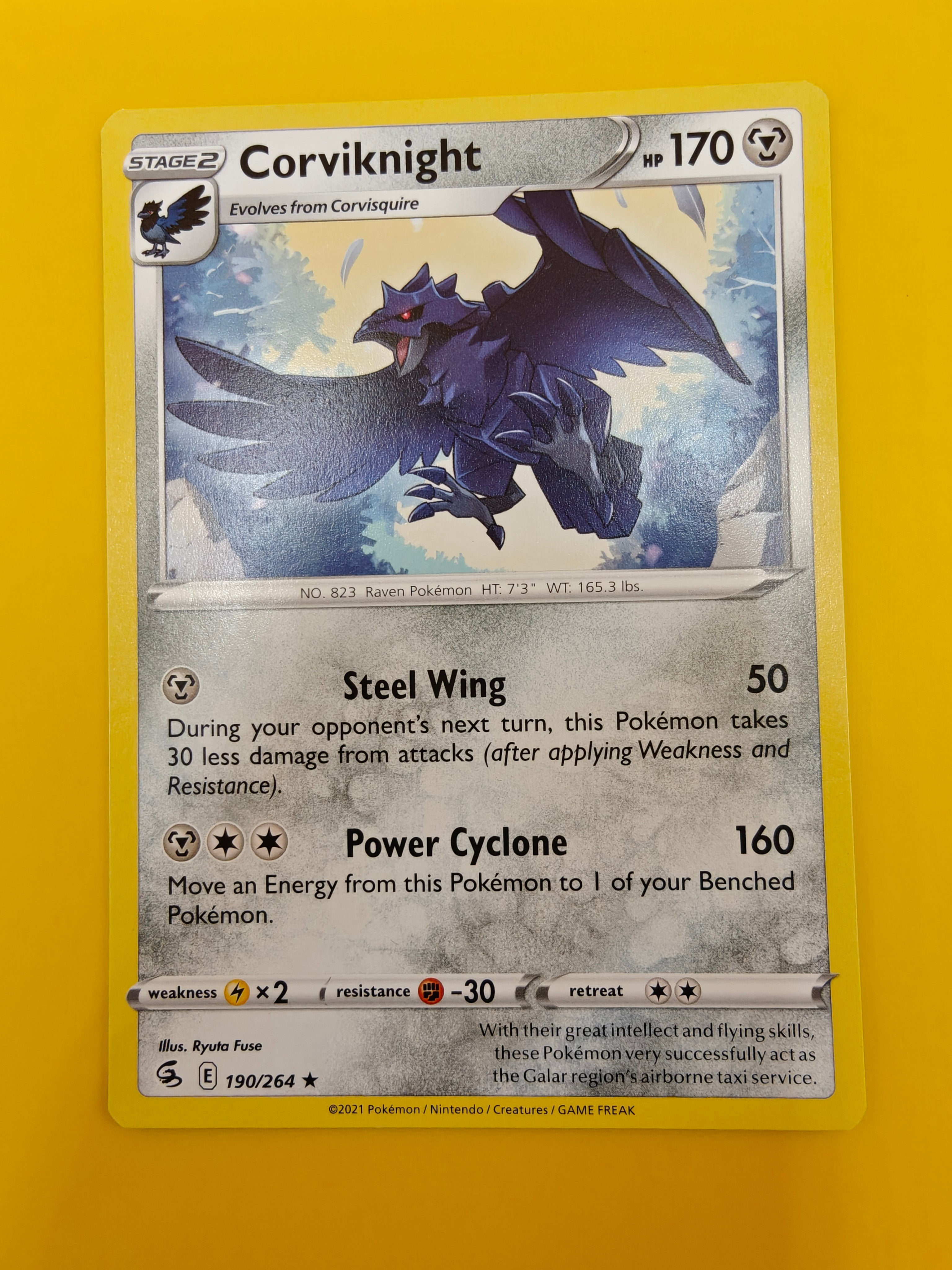 Corviknight - Fusion Strike
