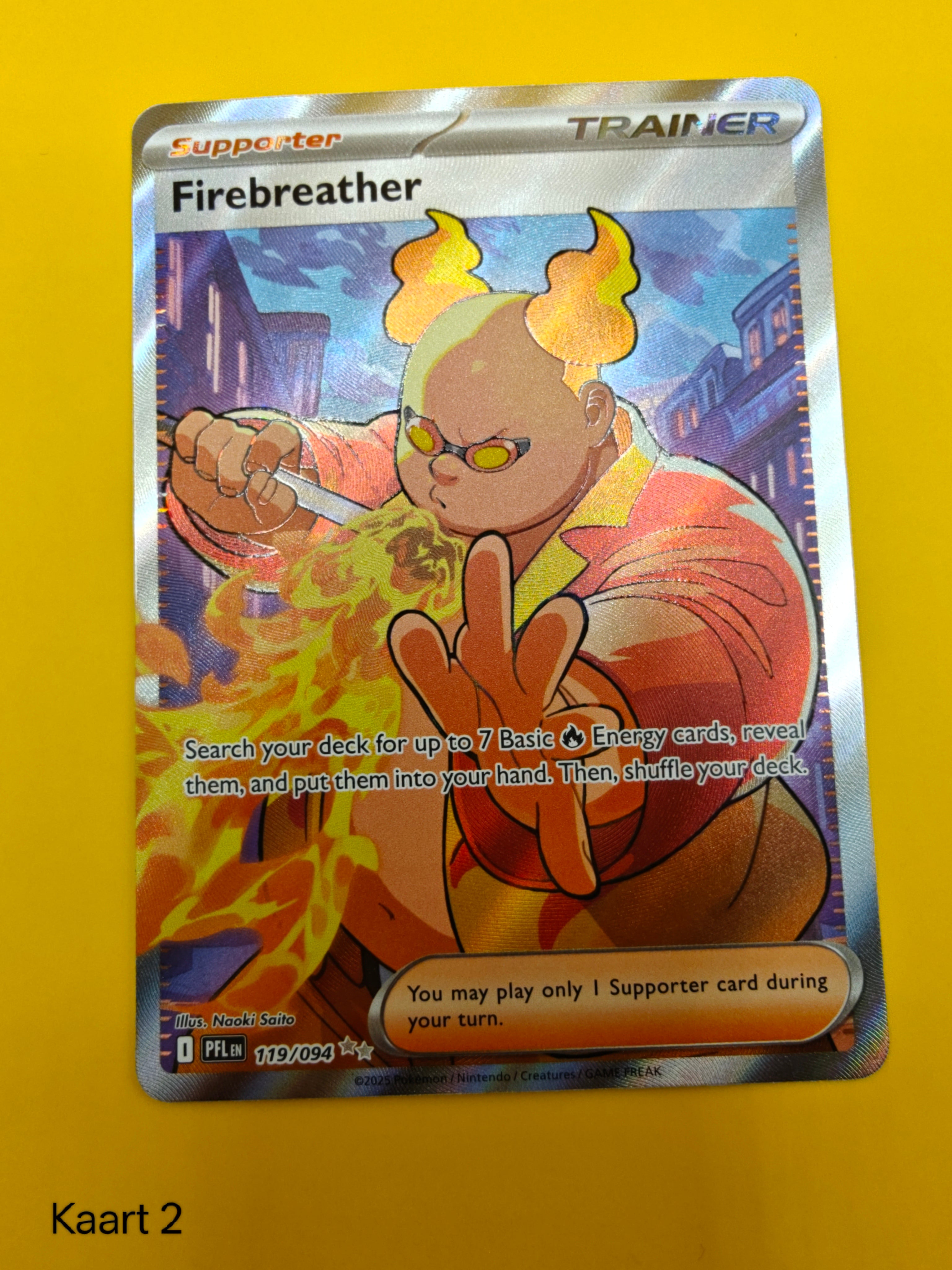 Firebreather Full Art - Phantasmal Flames