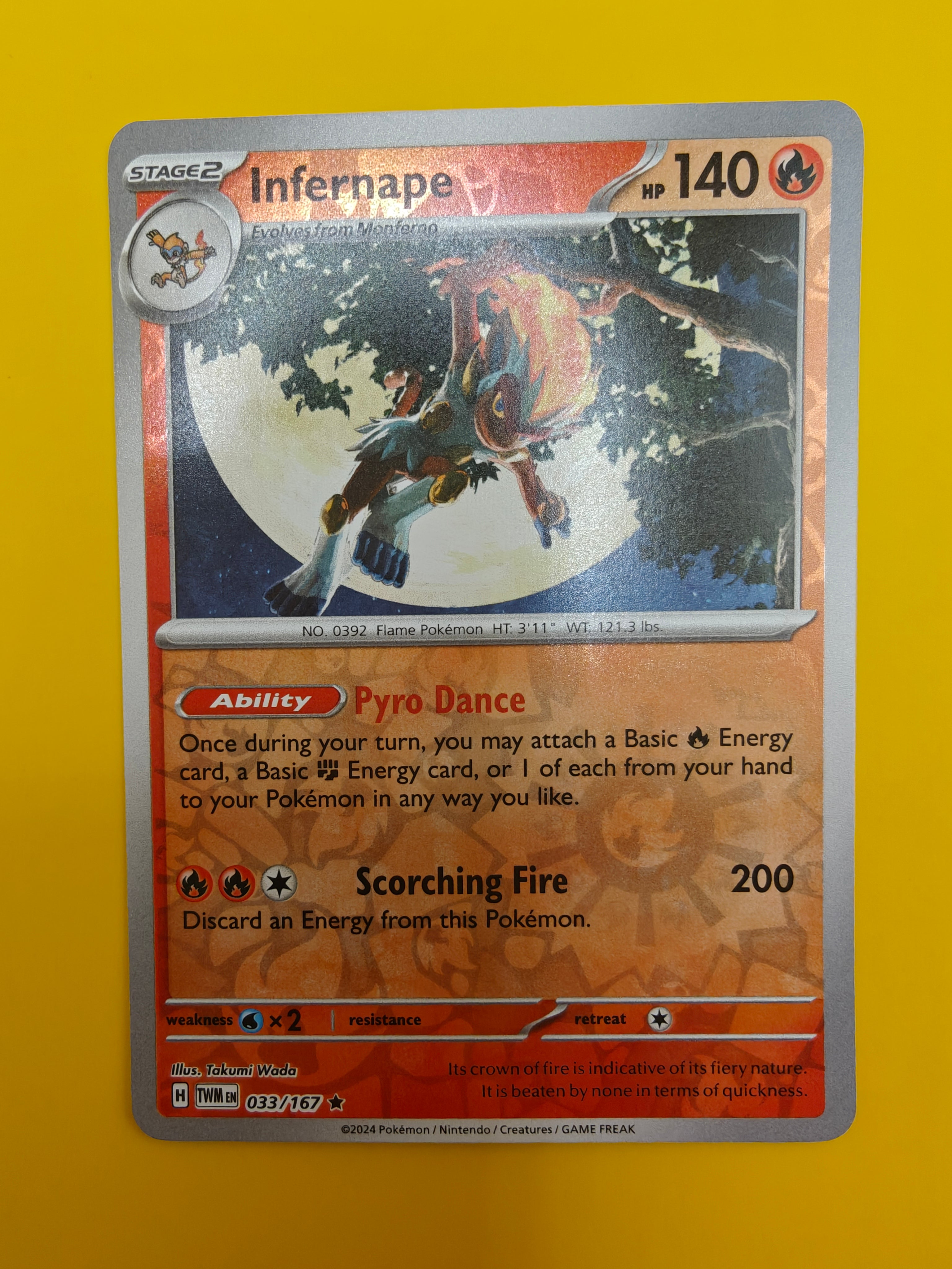 Infernape Reverse Holo - Twilight Masquerade