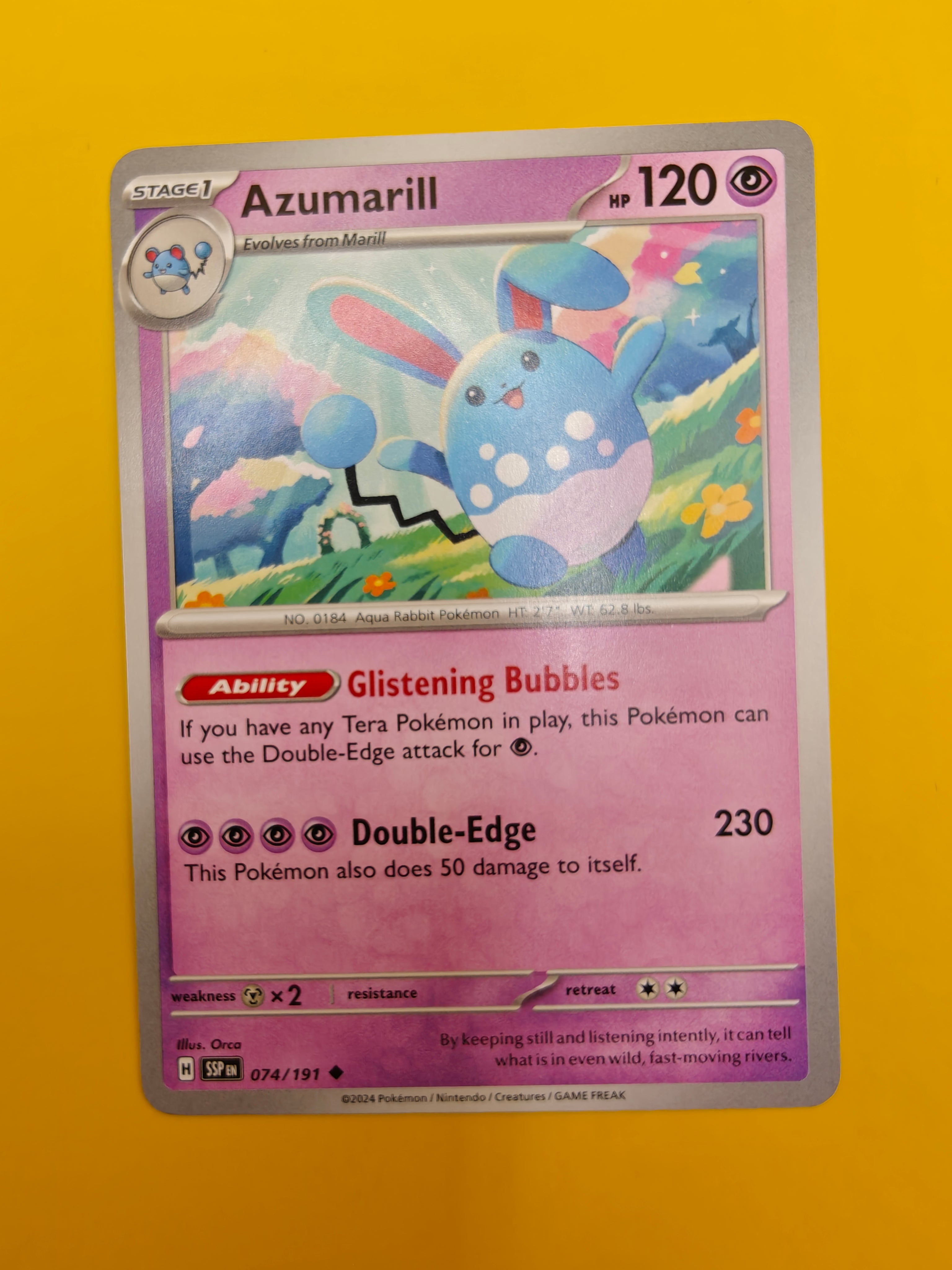 Azumarill - Surging Sparks