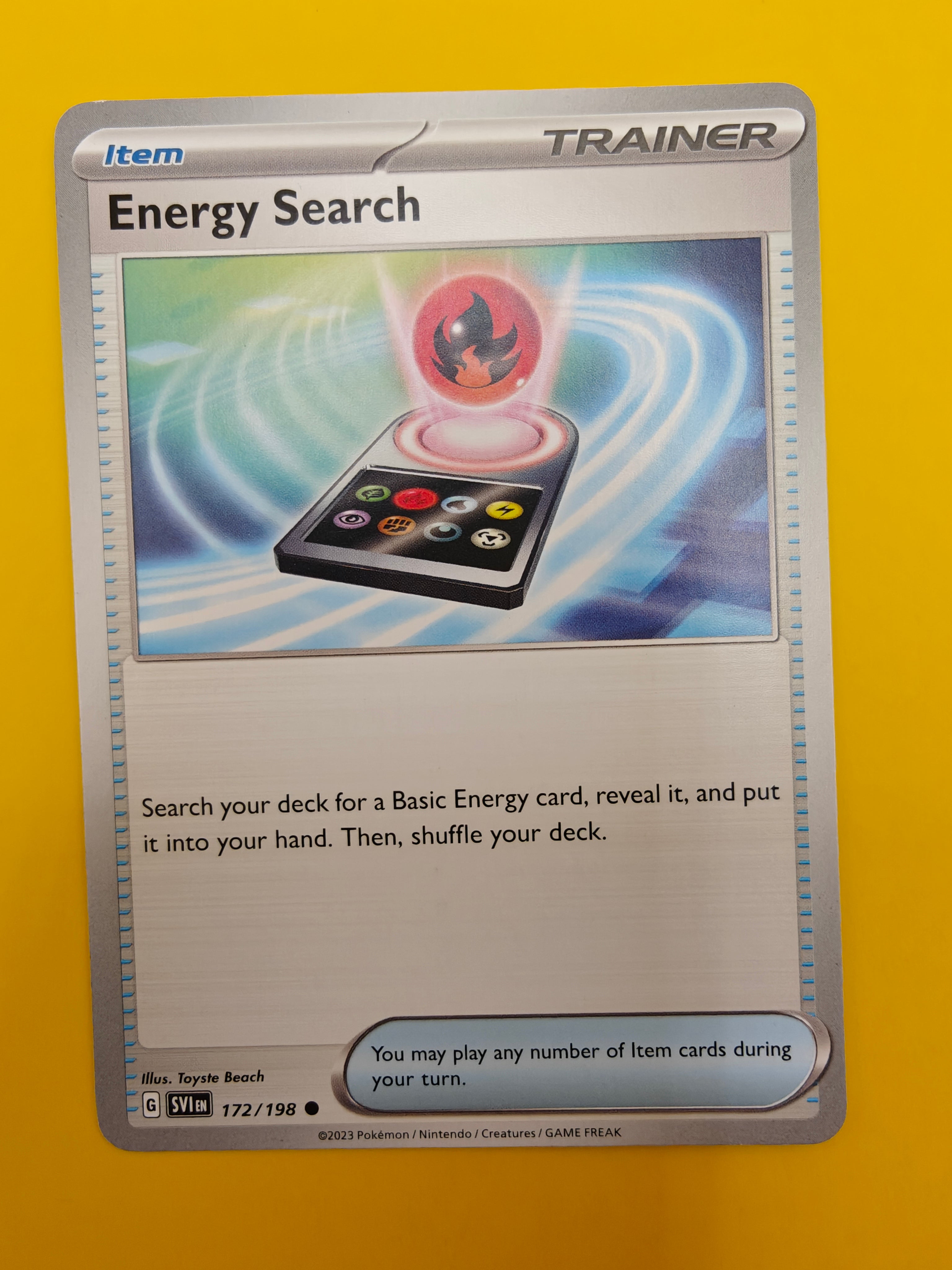 Energy Search - Scarlet & Violet Base Set