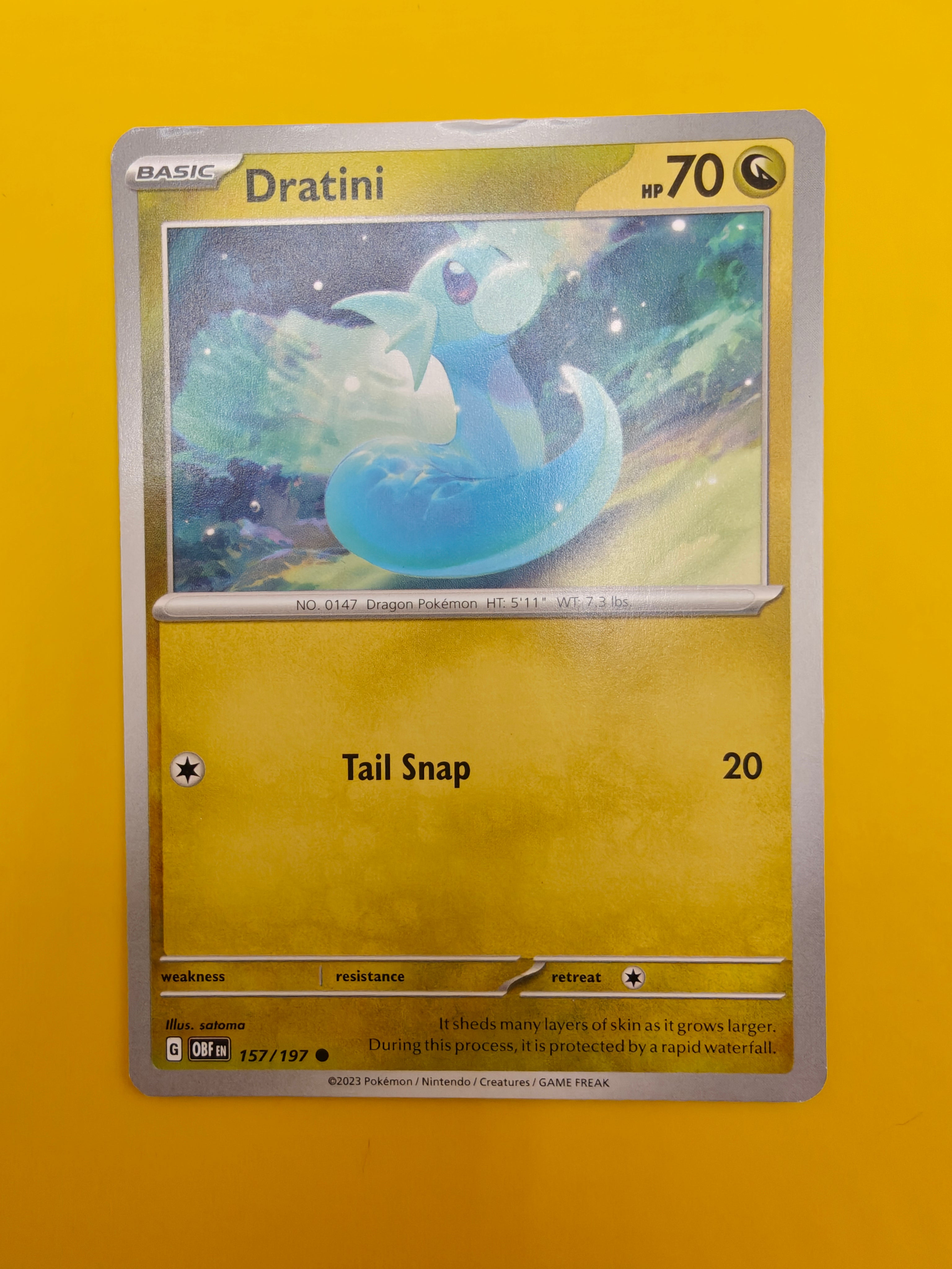 Dratini - Obsidian Flames