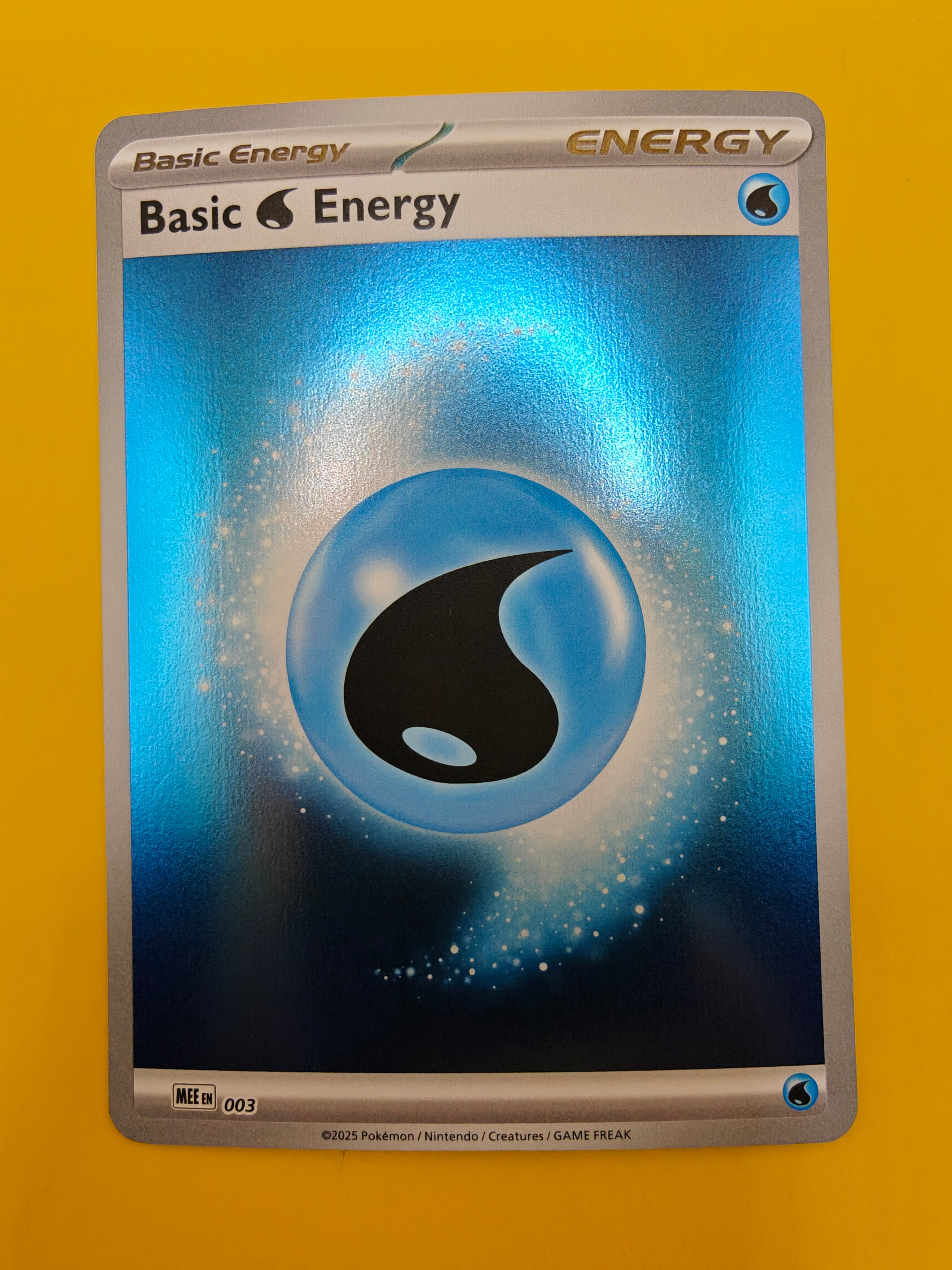 Water Energy Reverse Holo - Mega Evolution