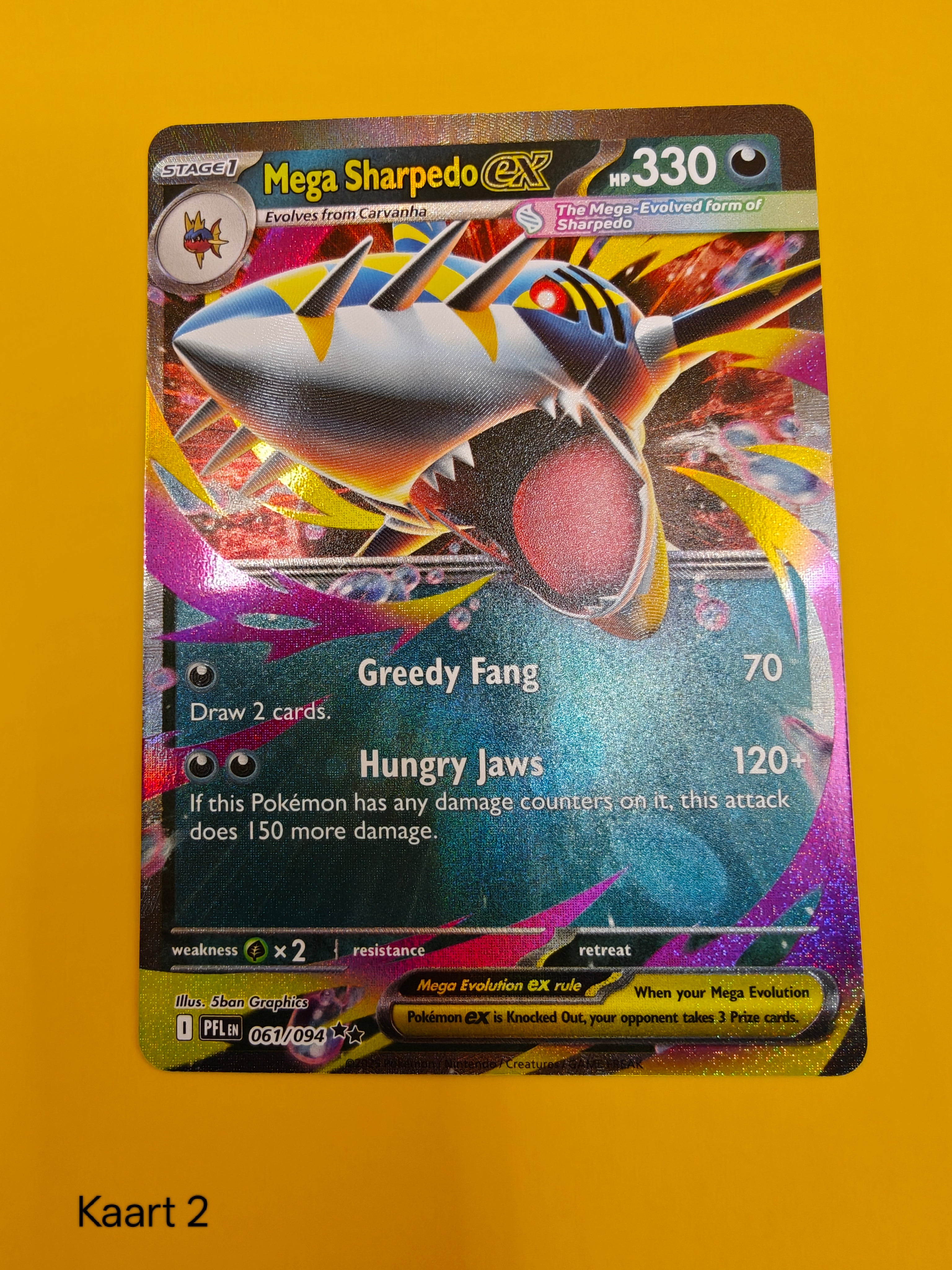 Mega Sharpedo ex - Phantasmal Flames