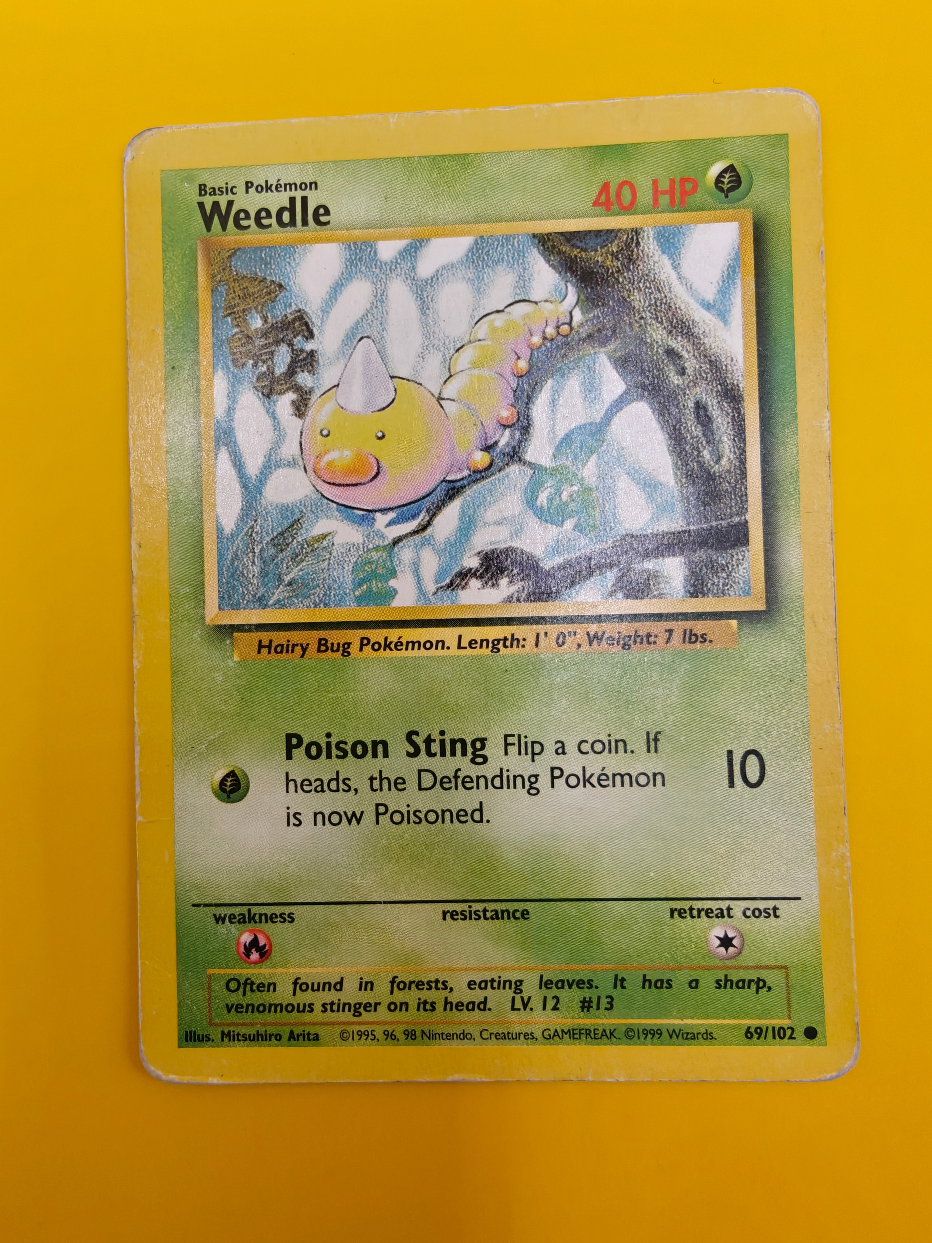 Weedle - Base Set