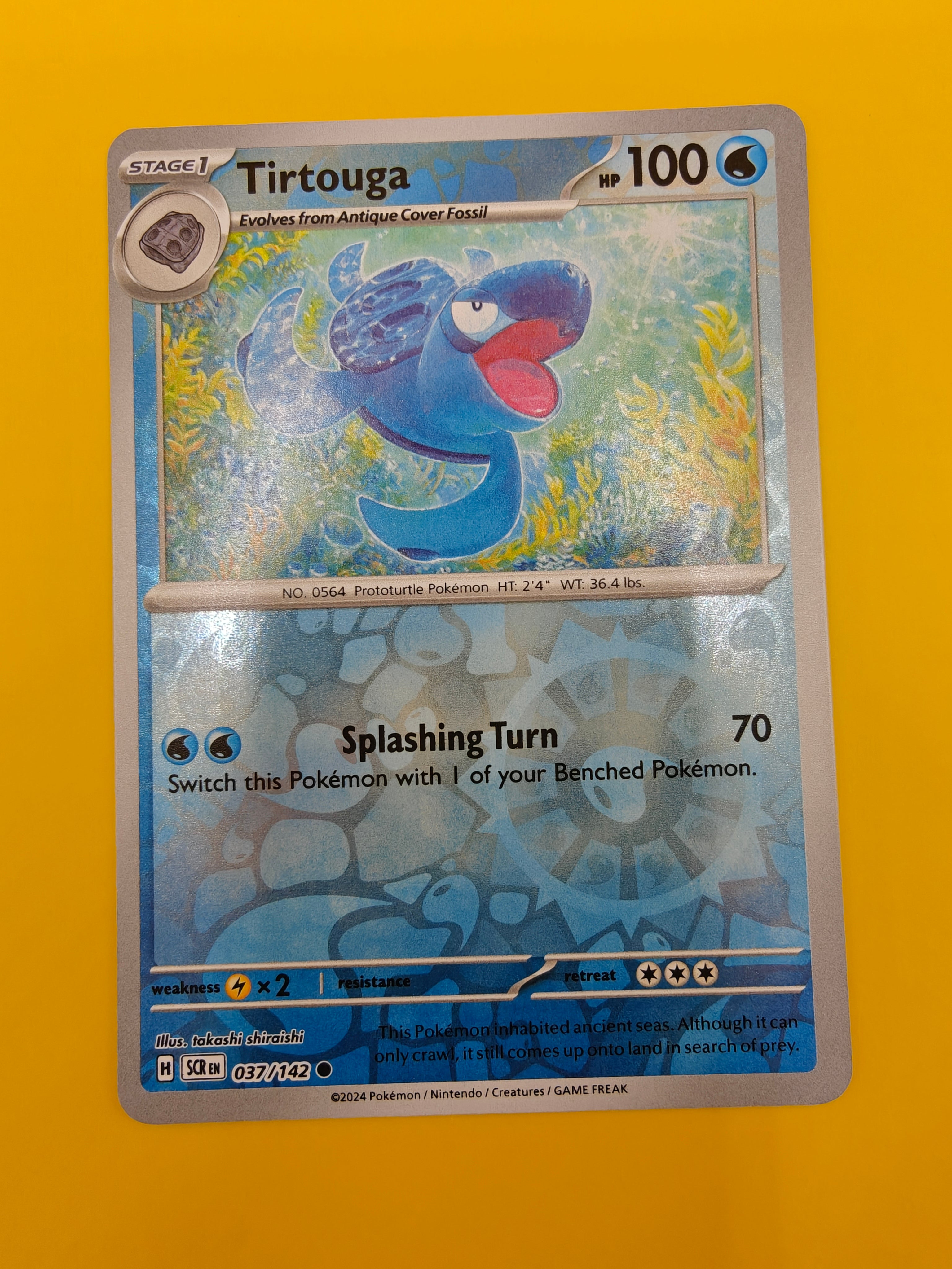 Tirtouga Reverse Holo - Stellar Crown