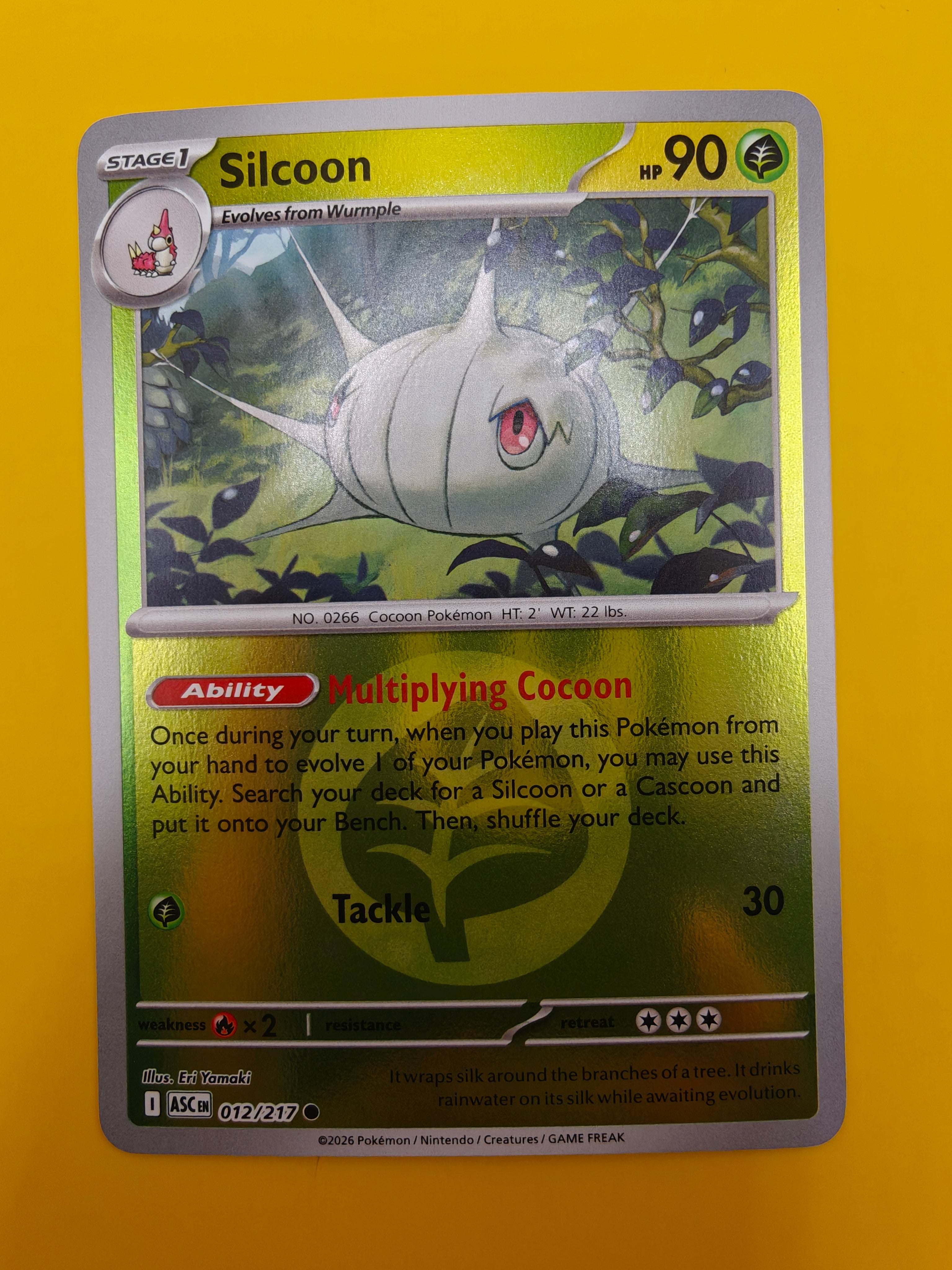 Silcoon Energy Stamp - Ascended Heroes