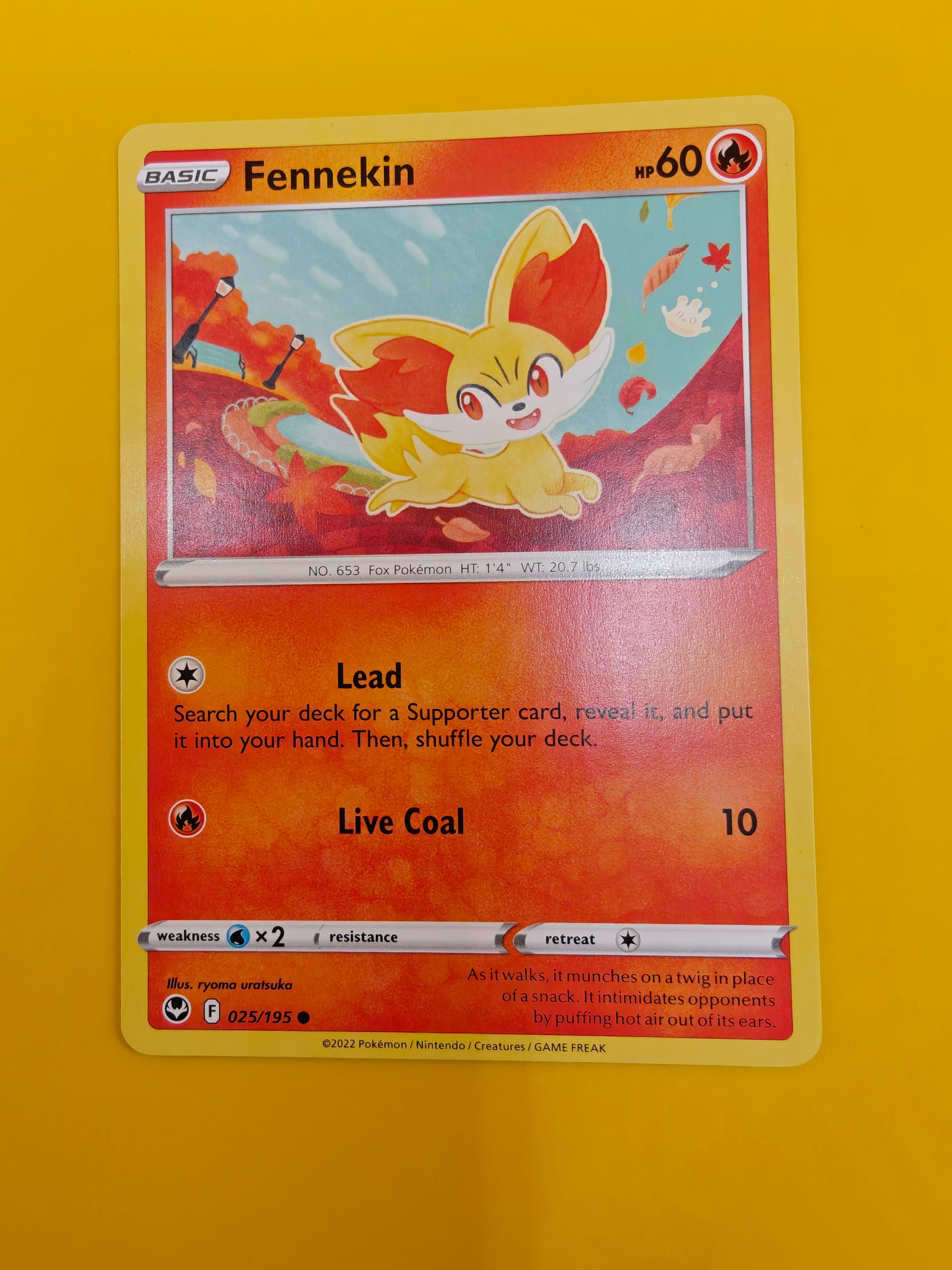 Fennekin - Silver Tempest
