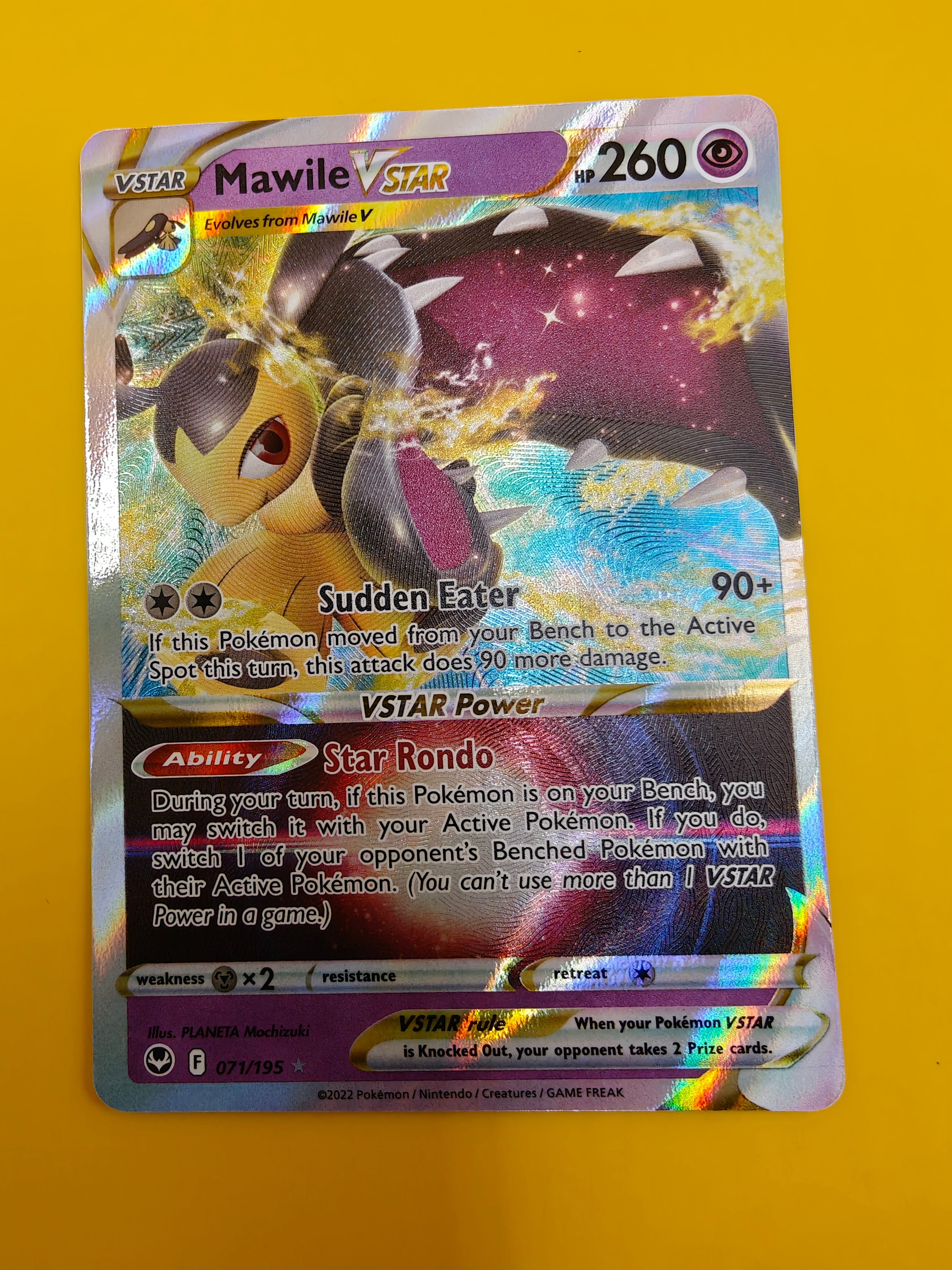 Mawile Vstar - Silver Tempest