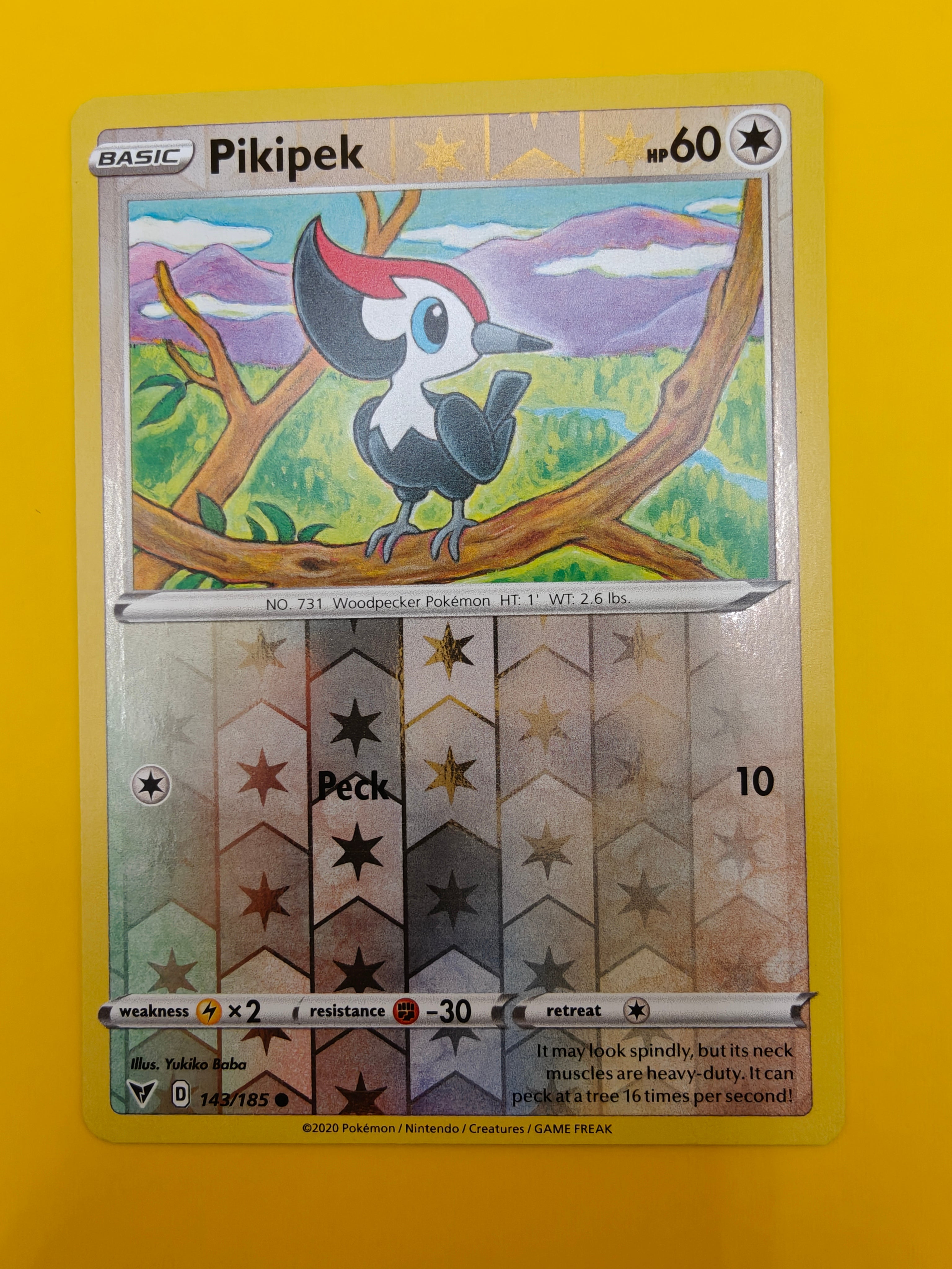 Pikipek Reverse Holo - Vivid Voltage