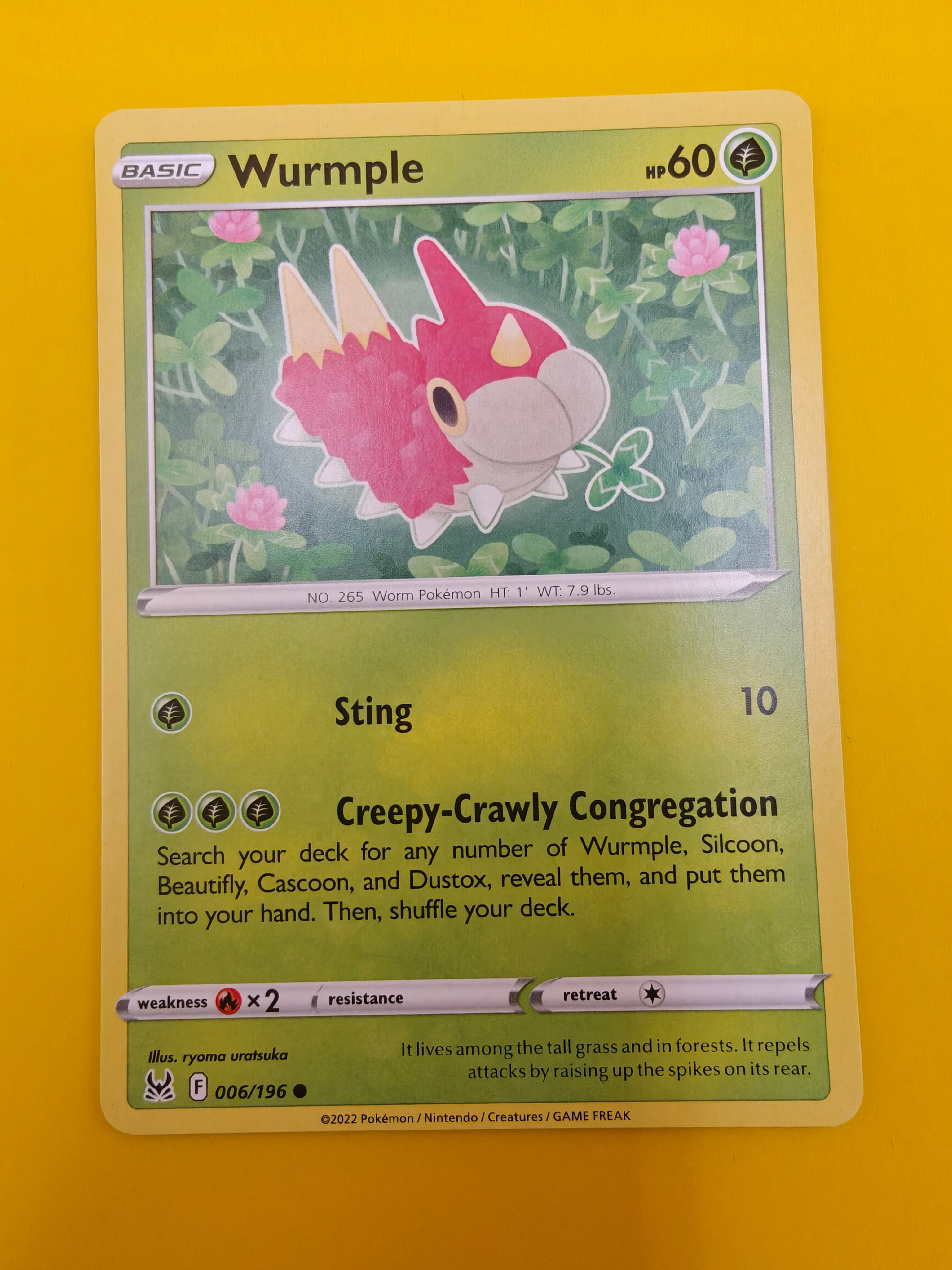 Wurmple - Lost Origin