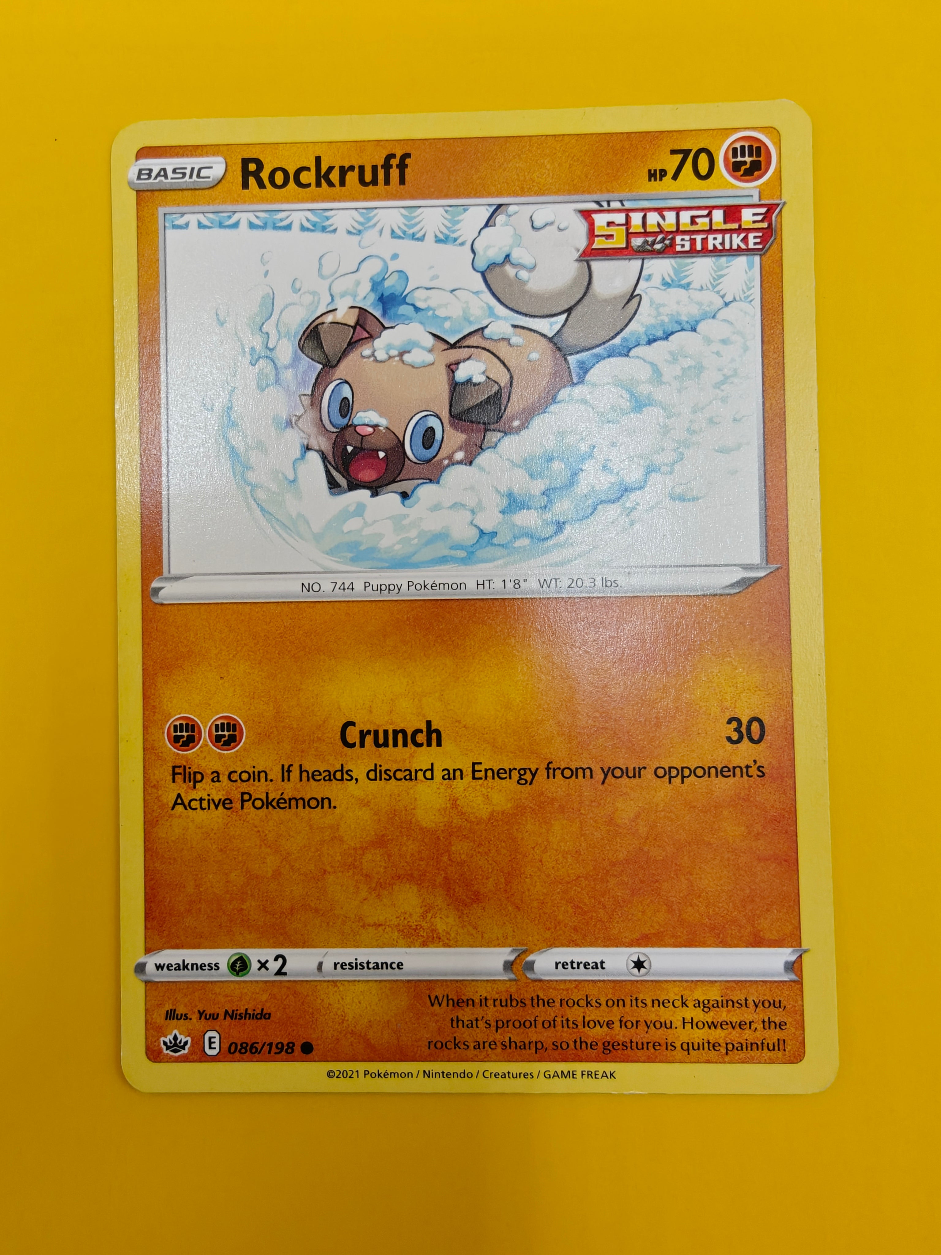 Rockruff - Chilling Reign