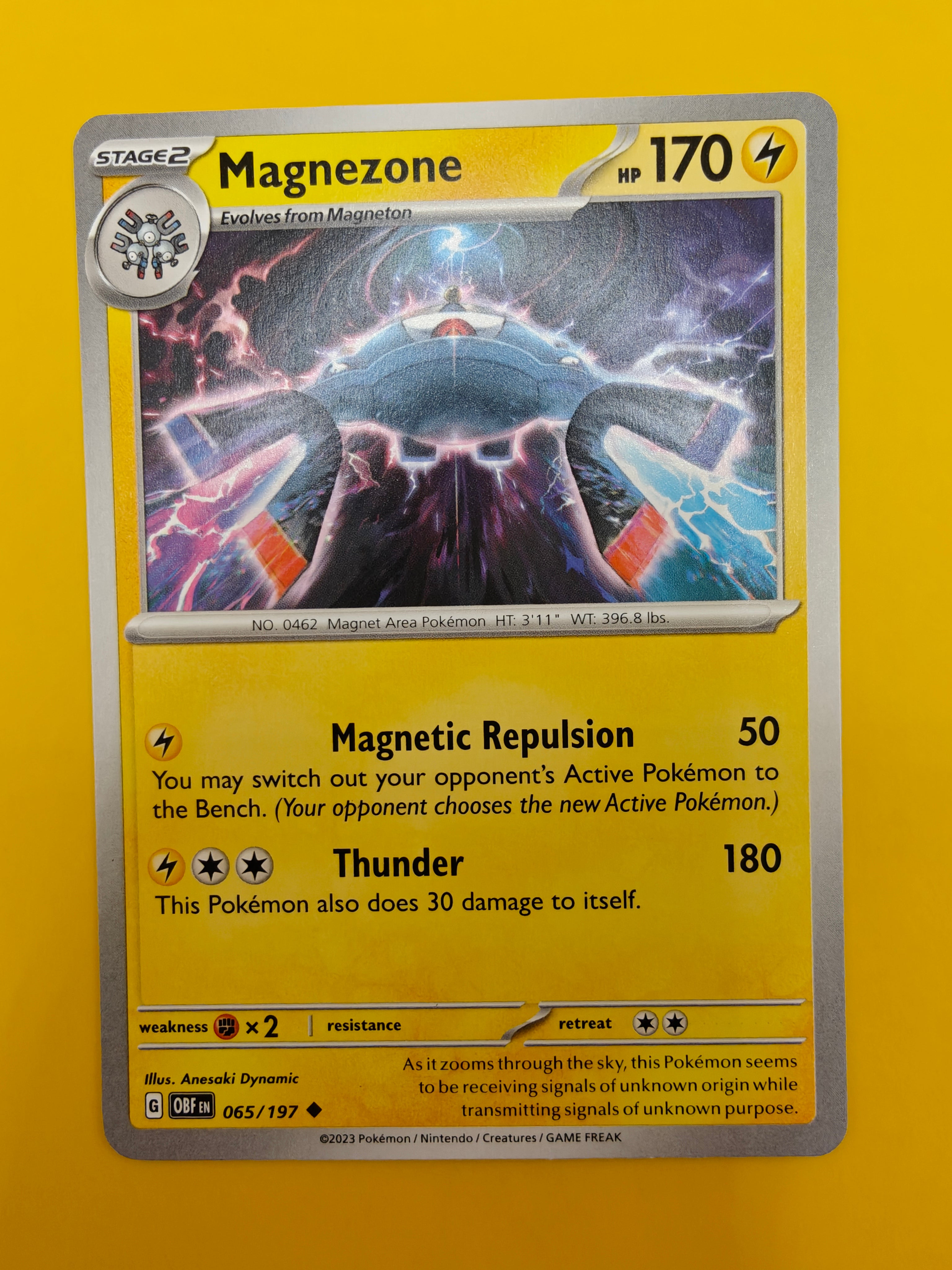 Magnezone - Obsidian Flames