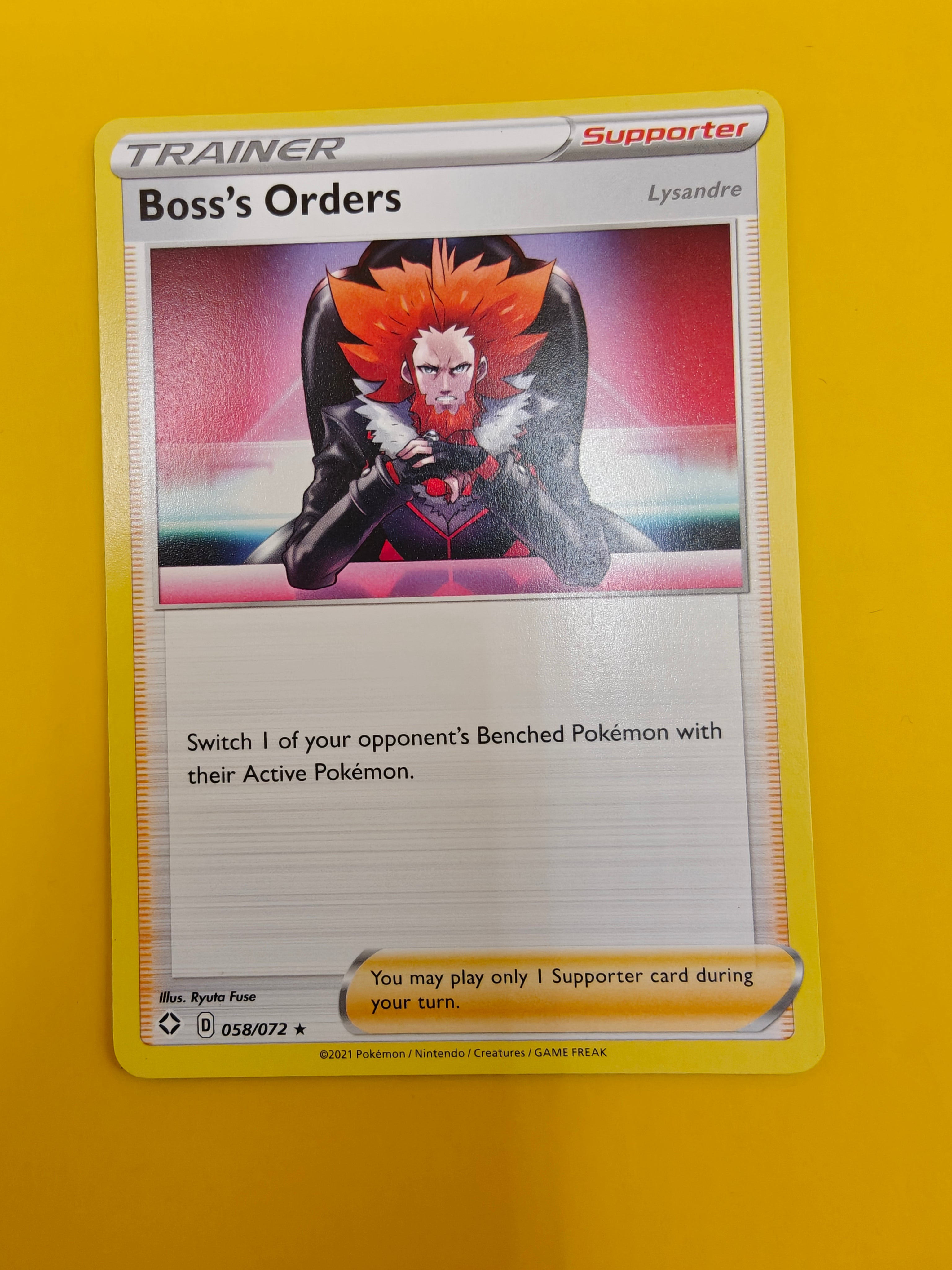 Boss's Orders - Shining Fates
