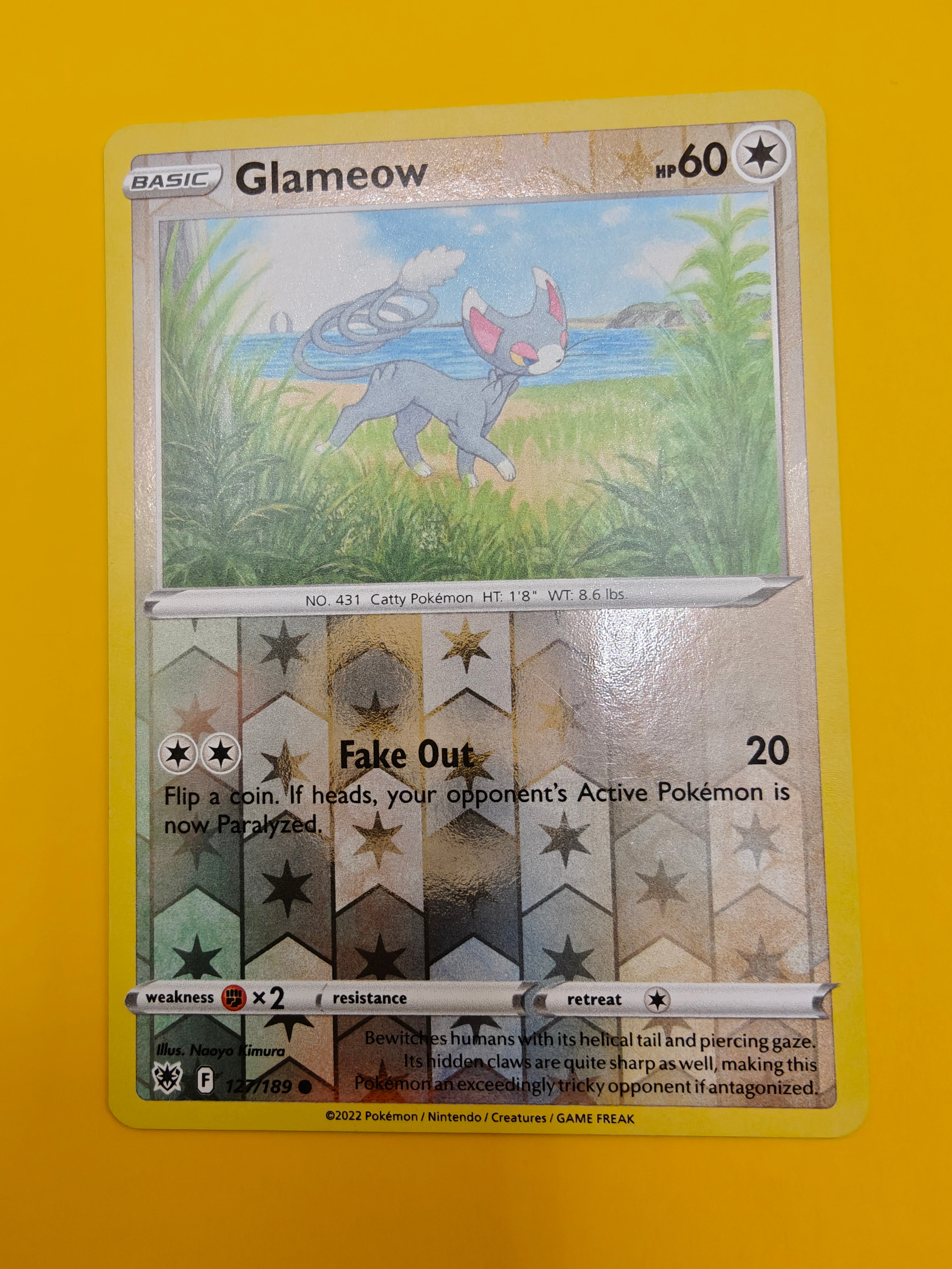 Glameow Reverse Holo - Astral Radiance