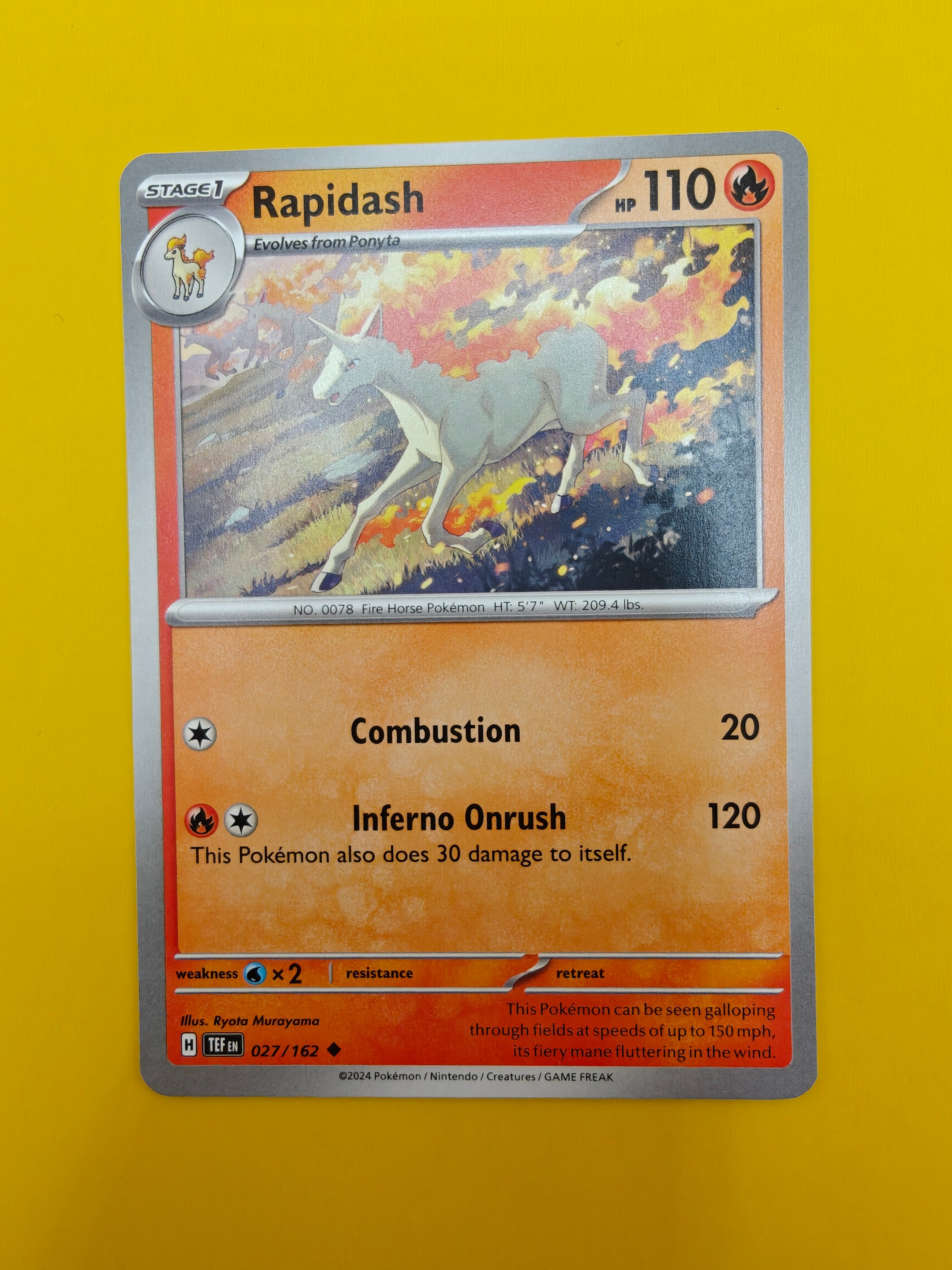 Rapidash - Temporal Forces