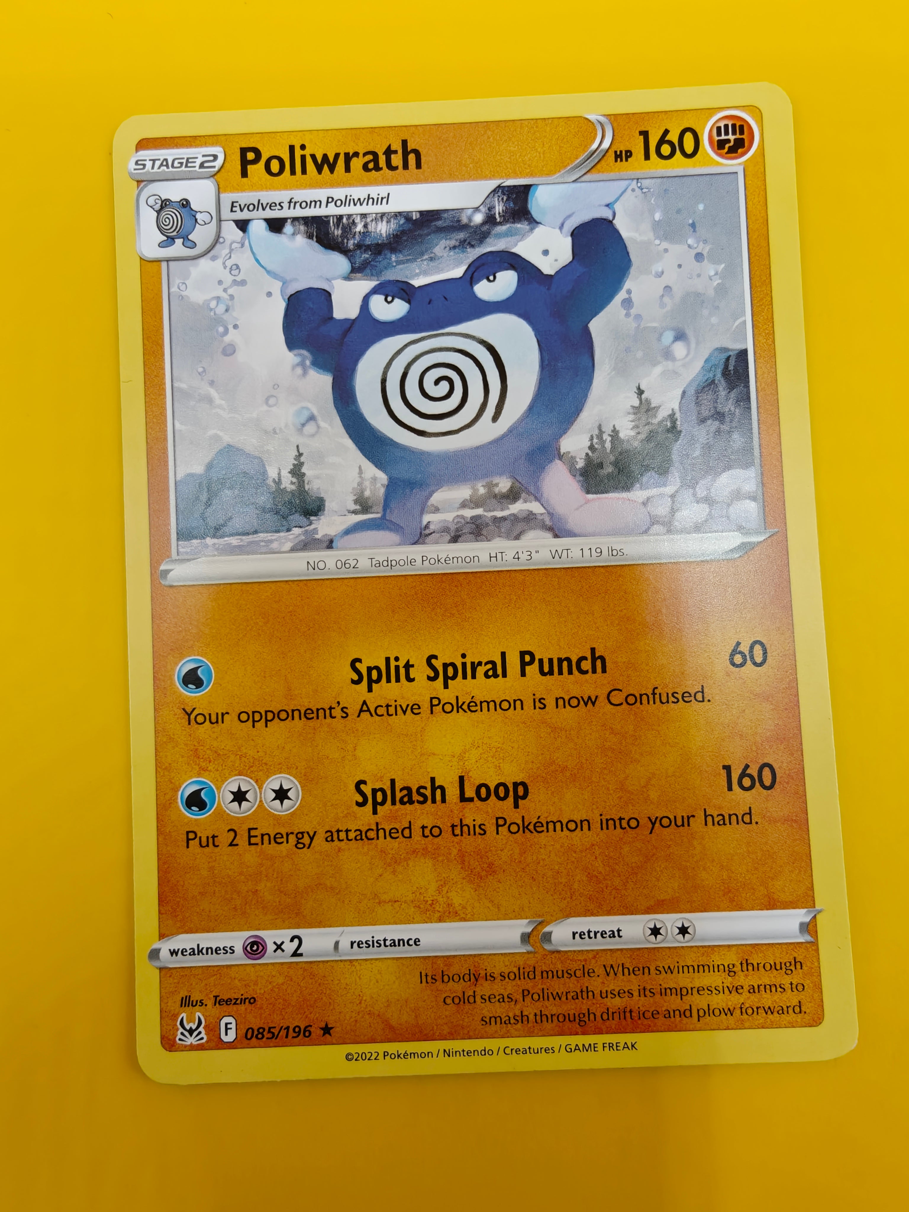 Poliwrath - Lost Origin