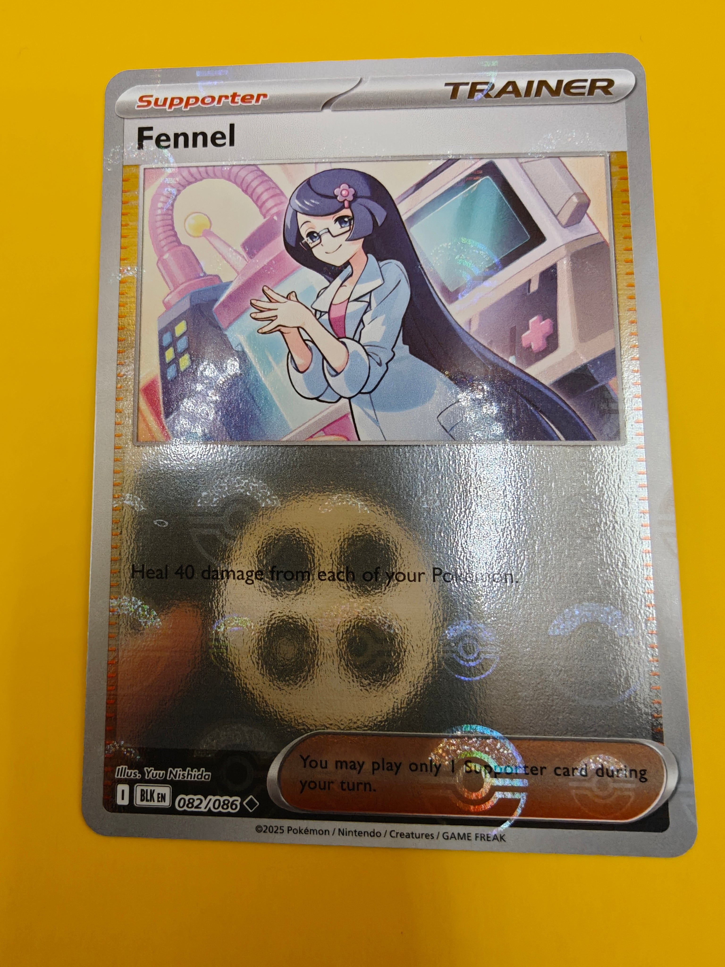 Fennel Poké Ball - Black Bolt