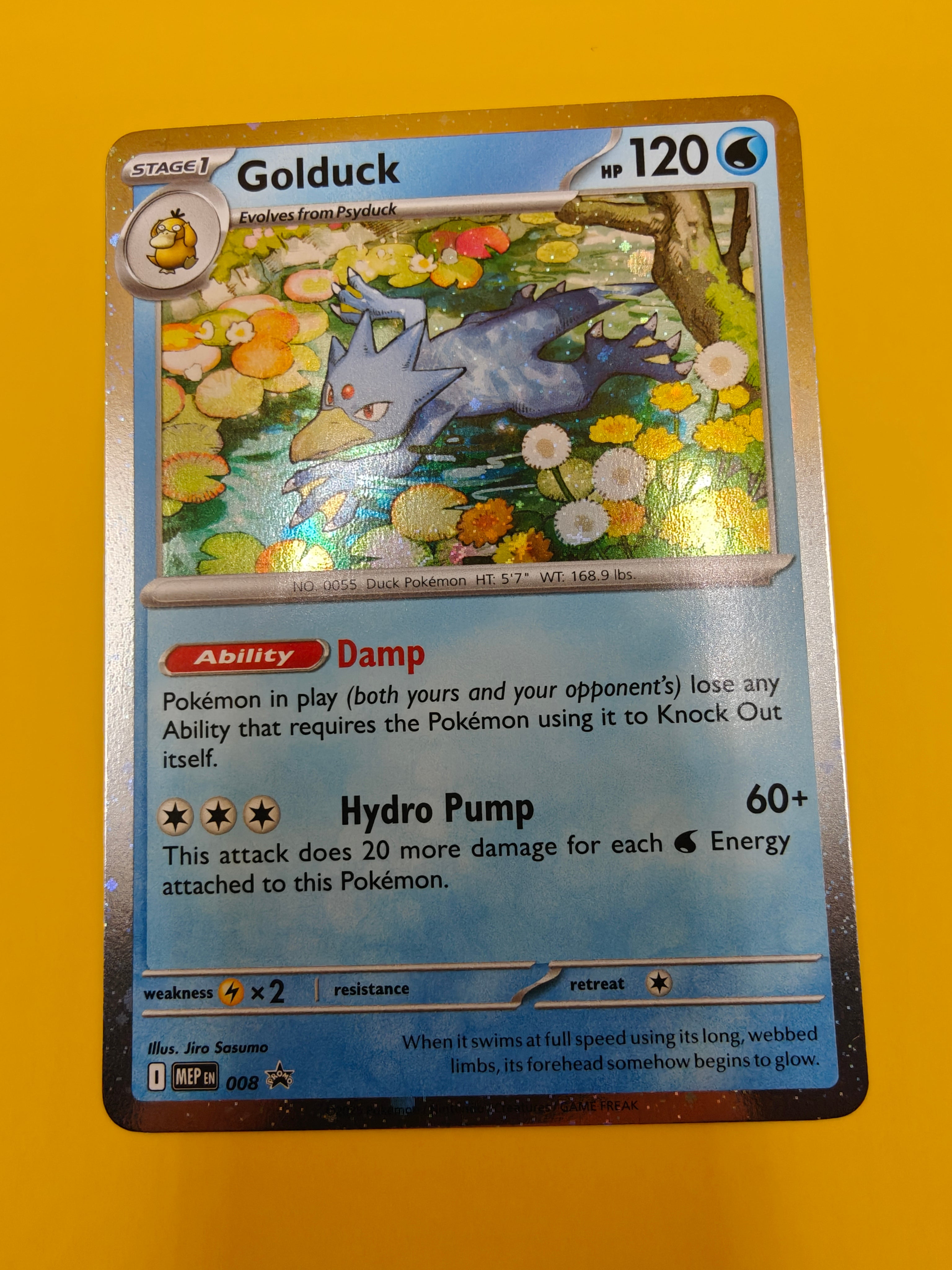 Golduck Cosmic Holo - MEP008
