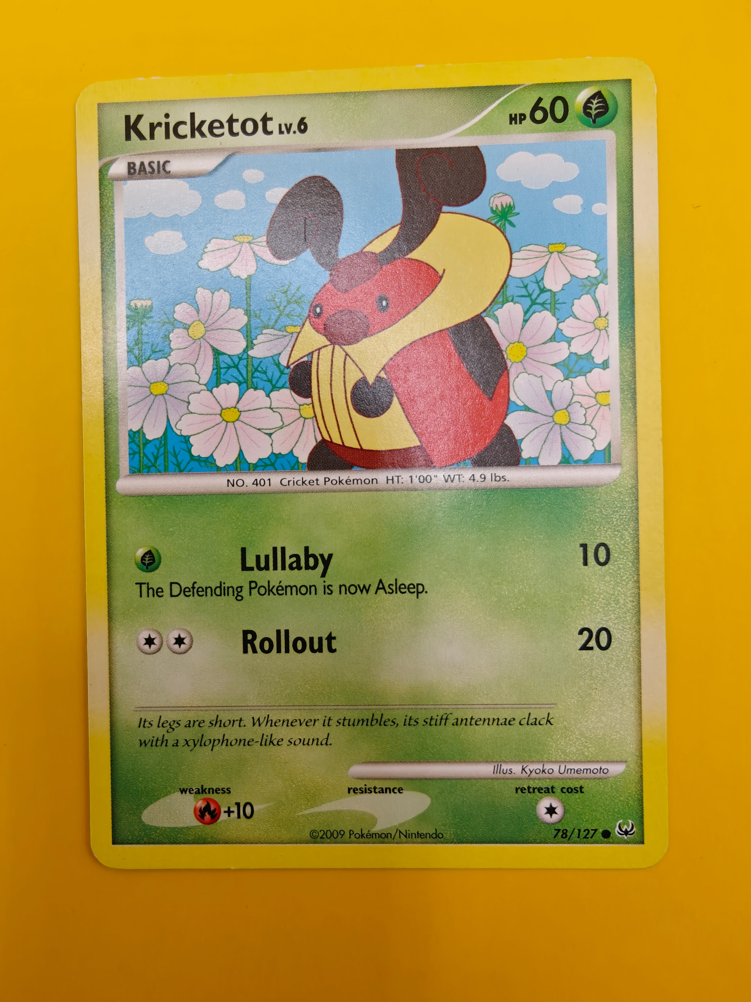 Kricketot Lv.6 - Platinum Base Set