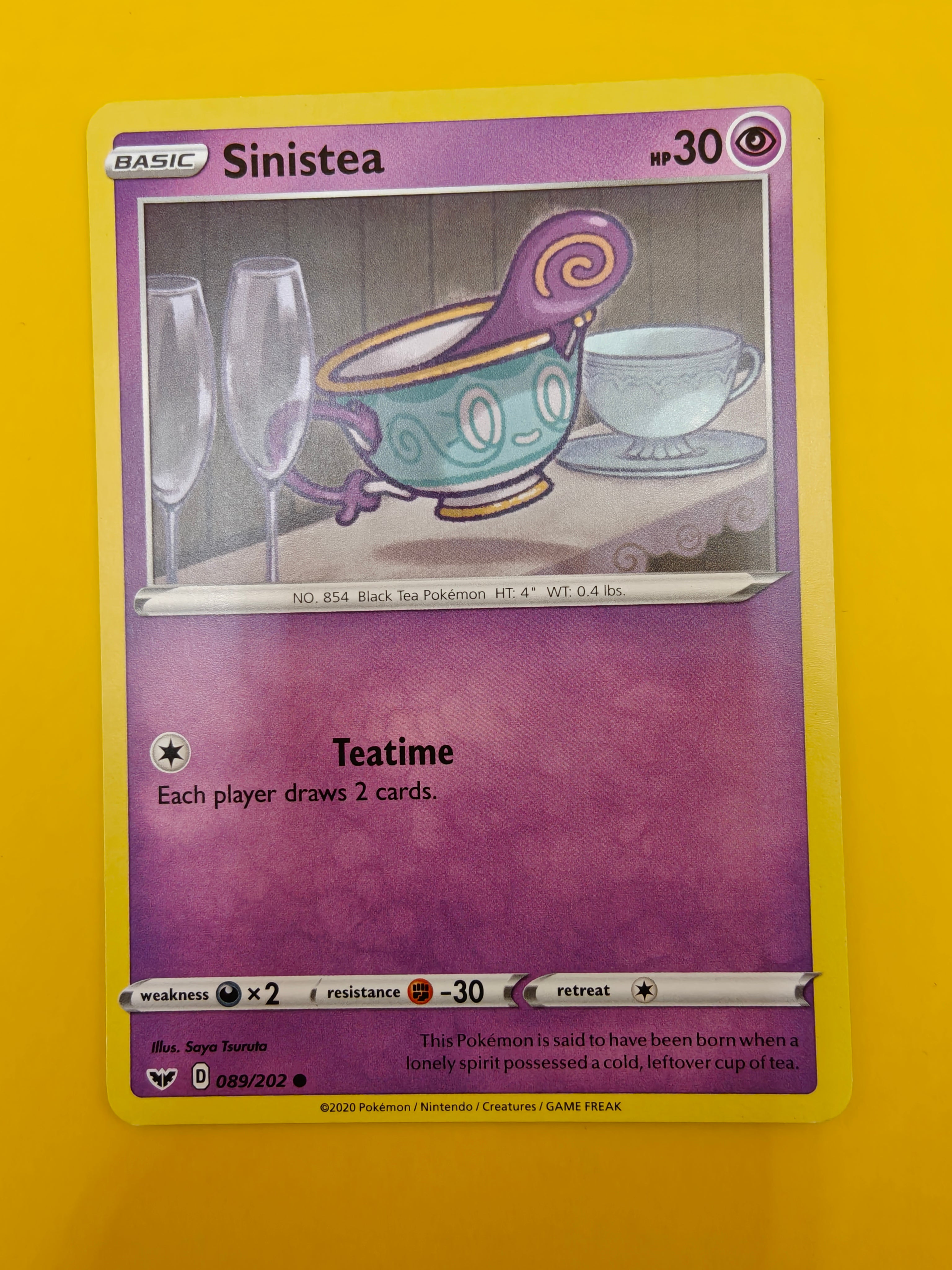 Sinistea - Sword & Shield Base Set