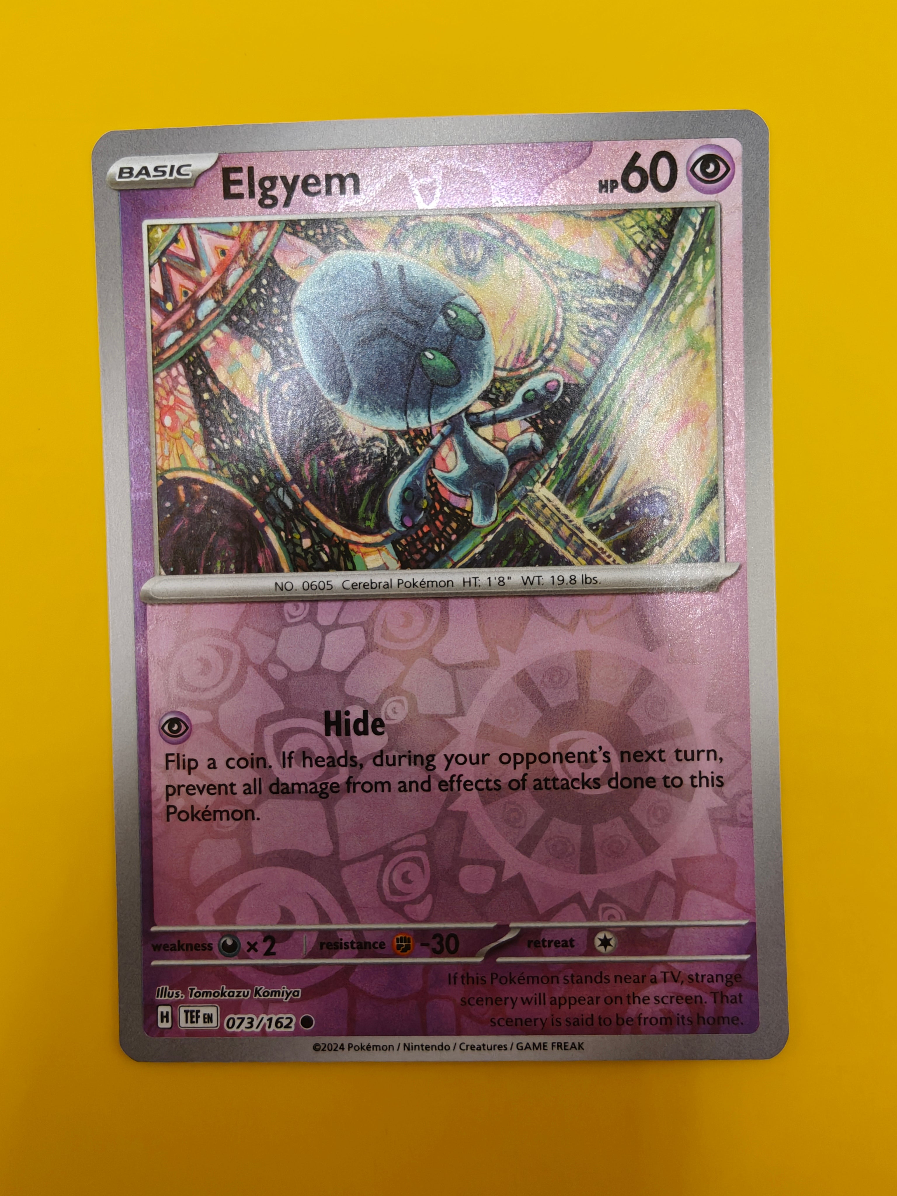 Elgyem Reverse Holo - Temporal Forces