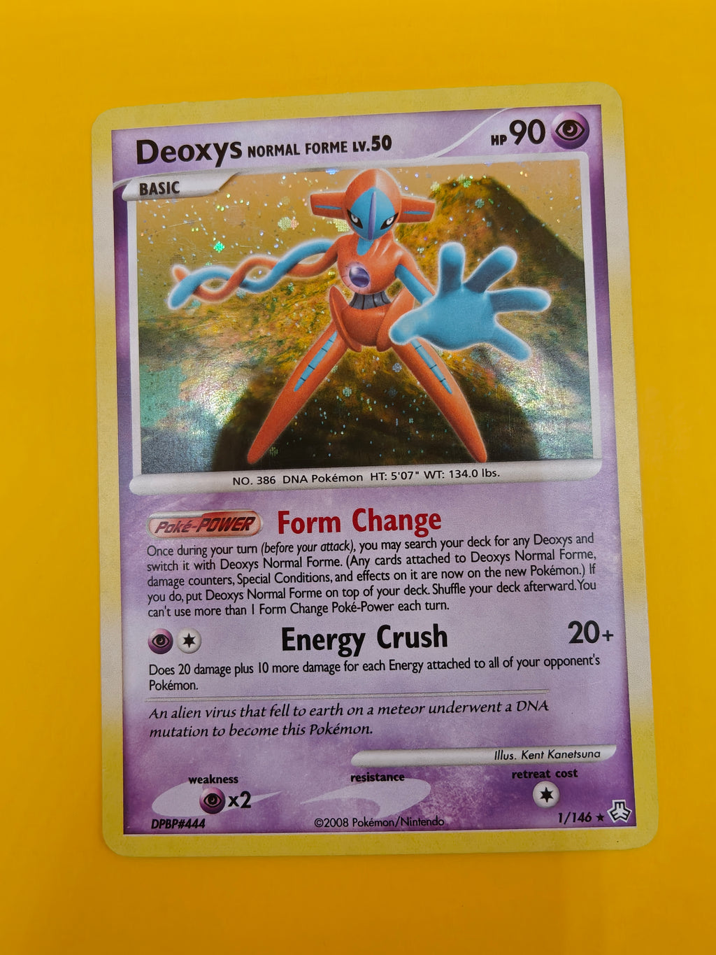 Deoxys Normal Forme Lv.50 Holo - Legends Awakened