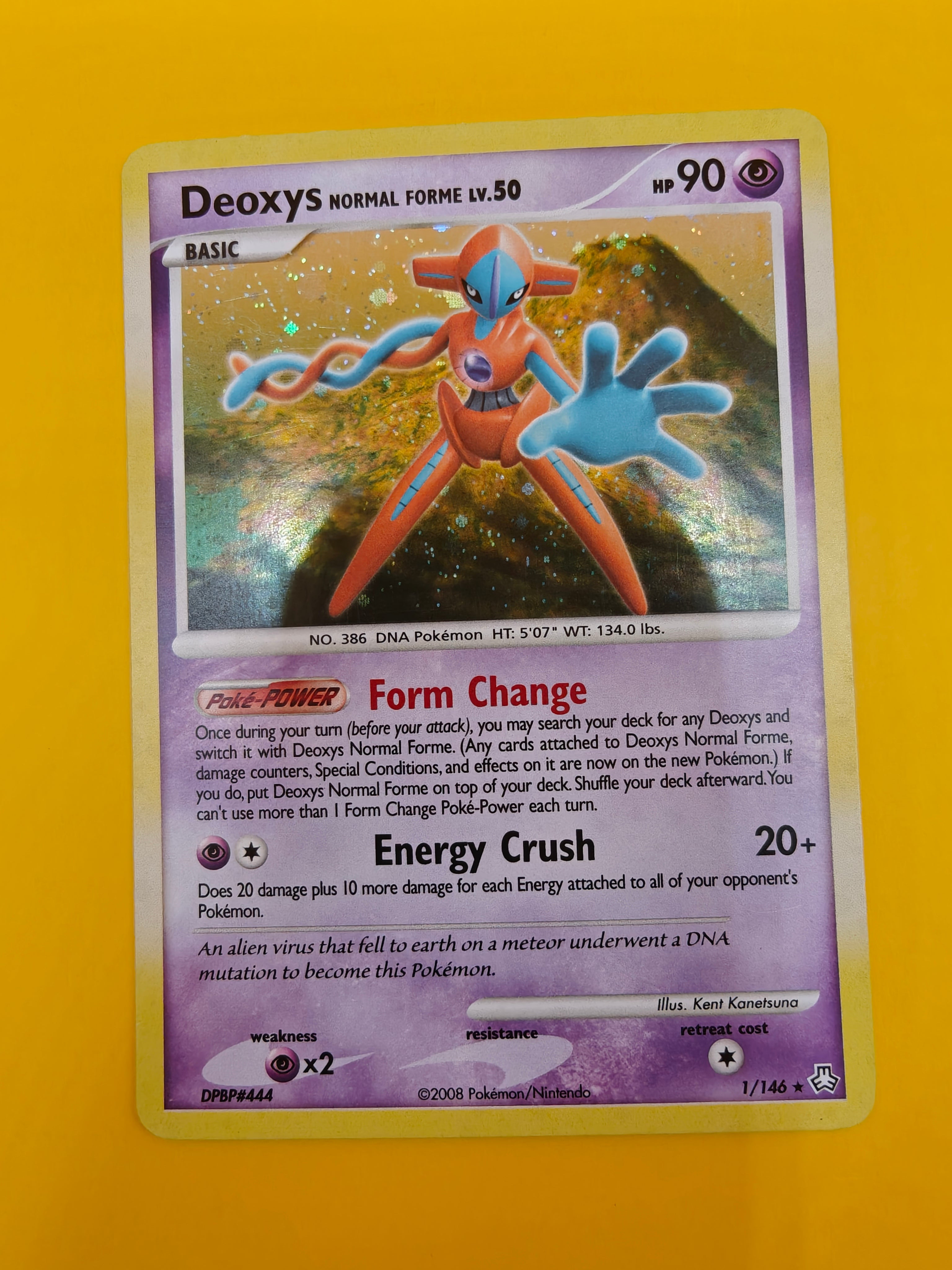 Deoxys Normal Forme Lv.50 Holo - Legends Awakened