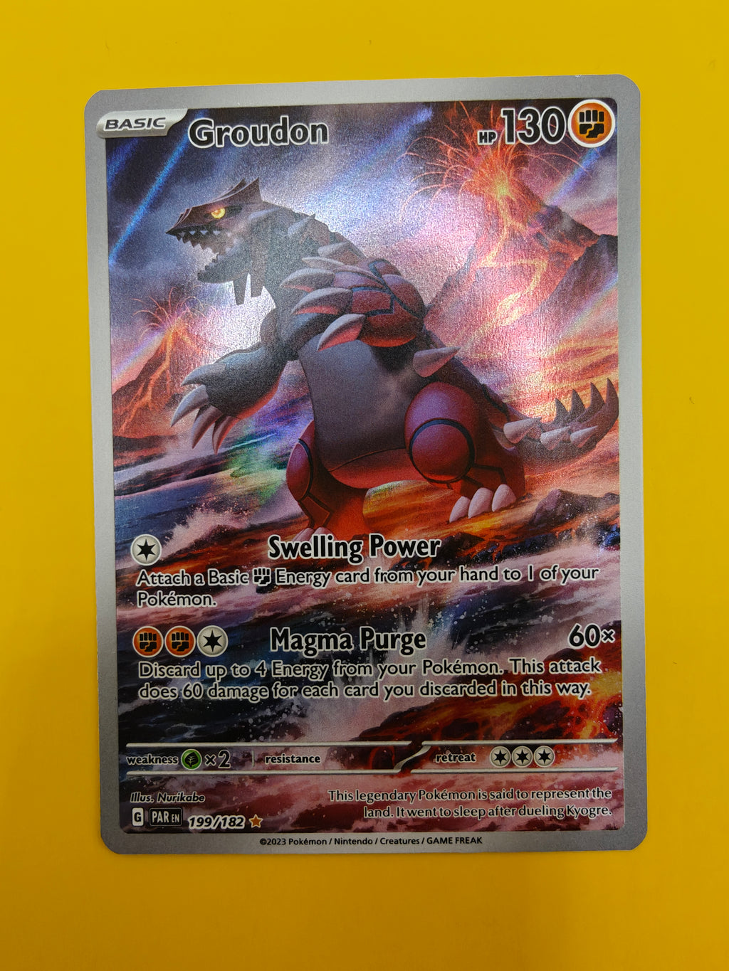 Groudon IR - Paradox Rift