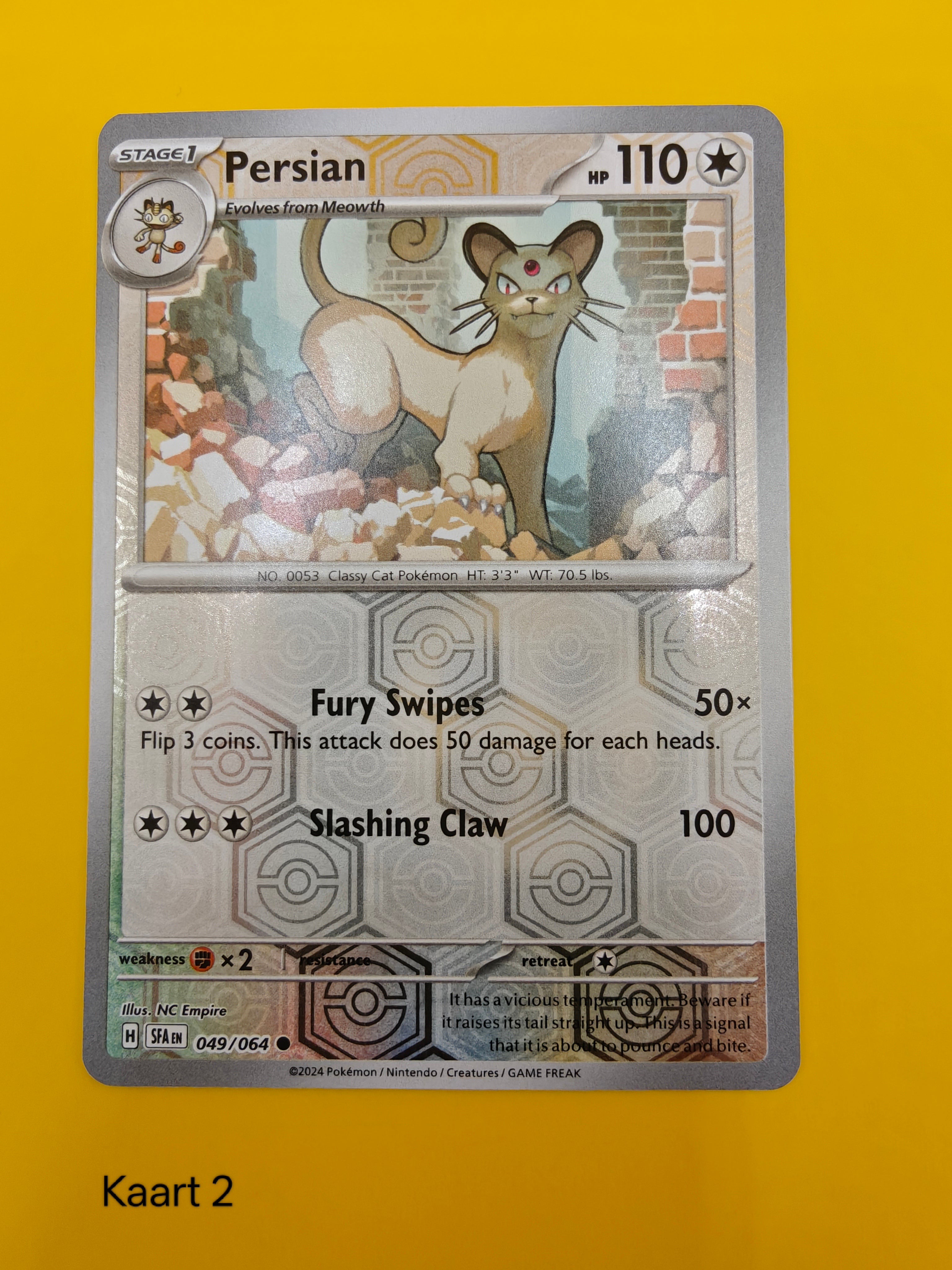 Persian Reverse Holo - Shrouded Fable